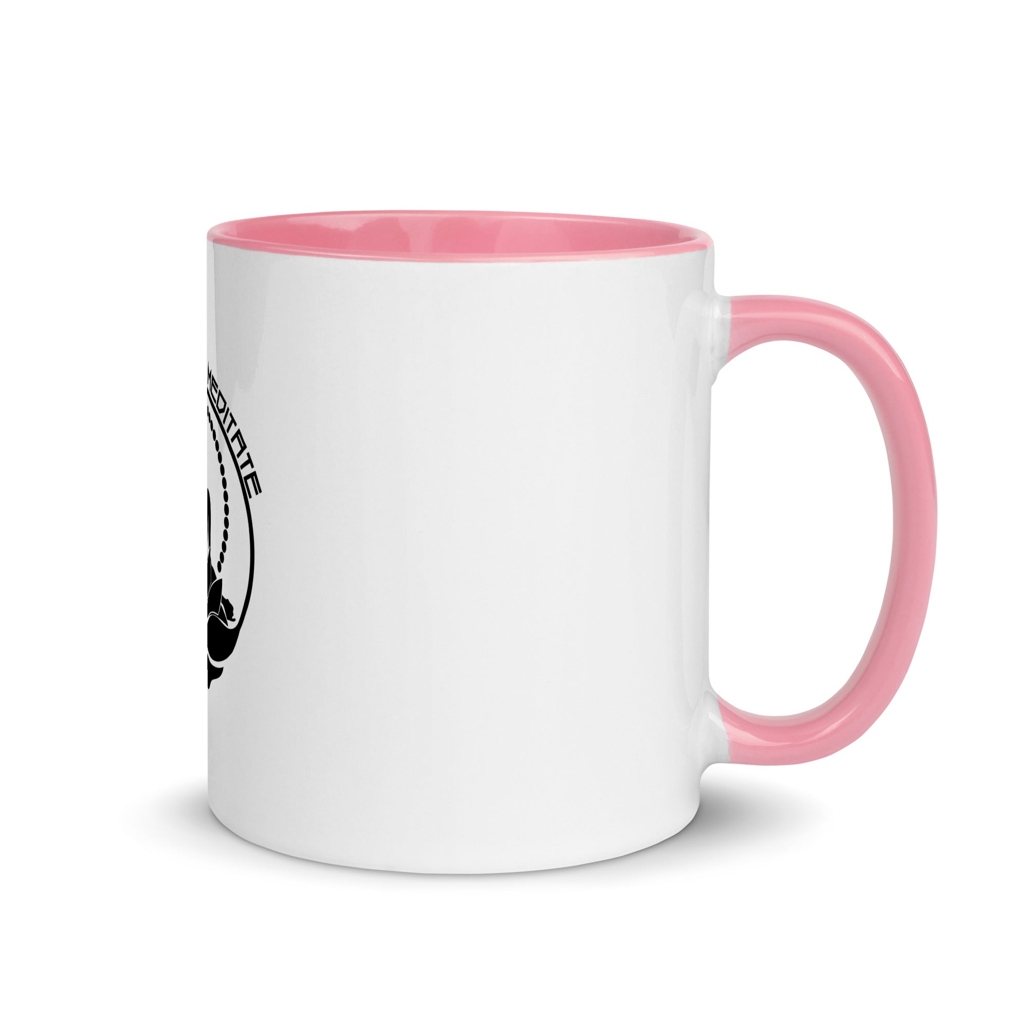 DON'T HATE MEDITATE - Mug with Color Inside