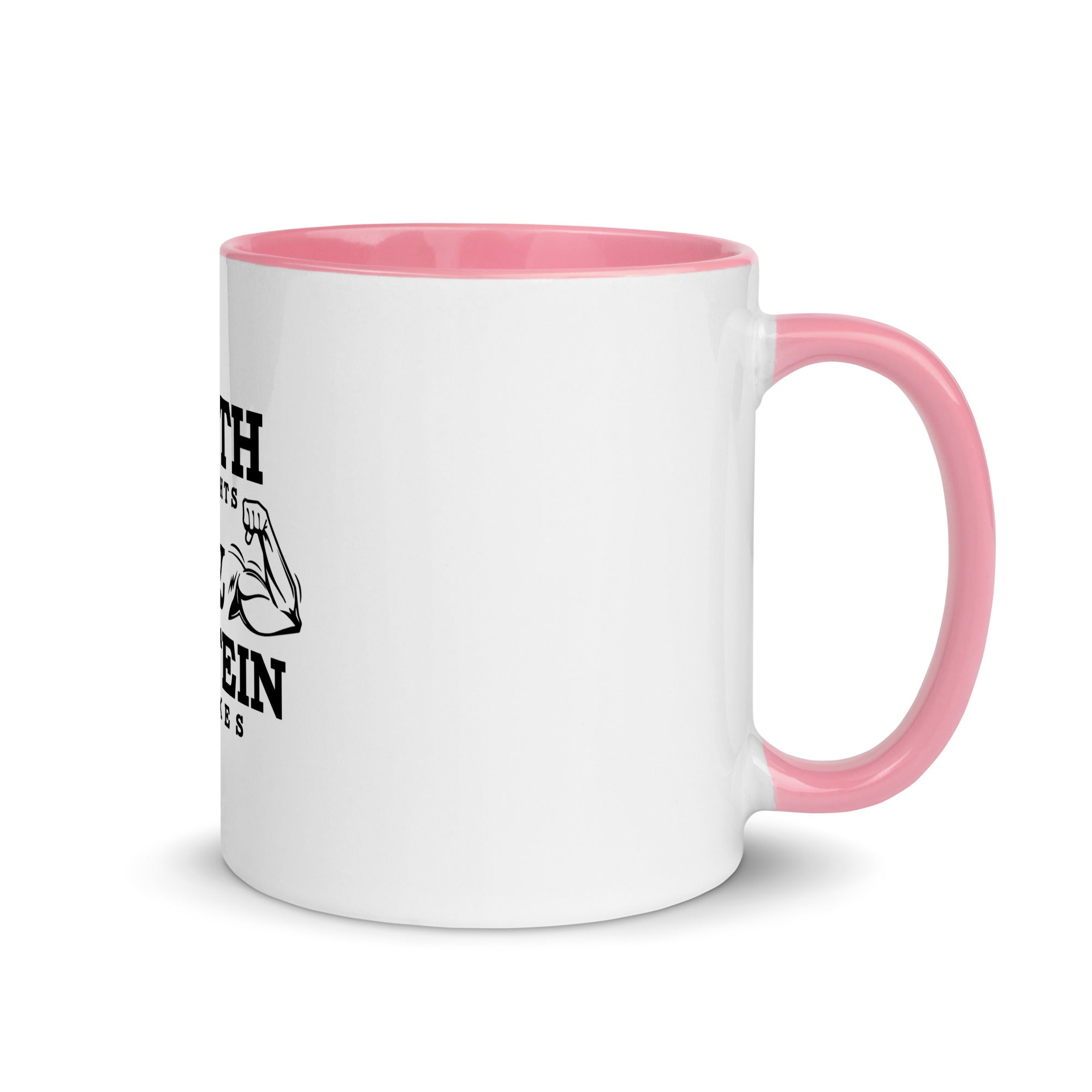 FAITH WEIGHTS & PROTEIN SHAKES - Mug with Color Inside