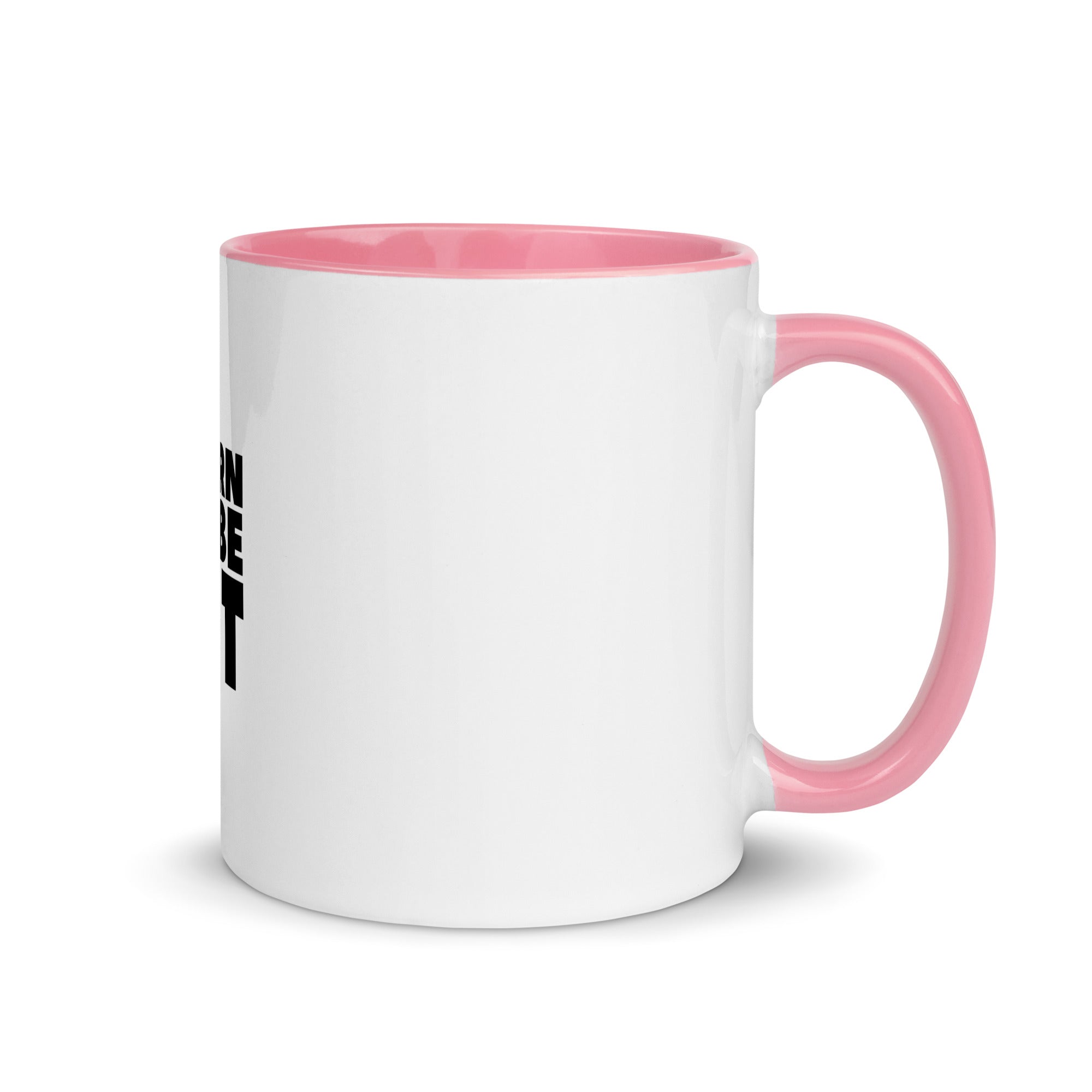 BORN TO BE FIT- Mug with Color Inside