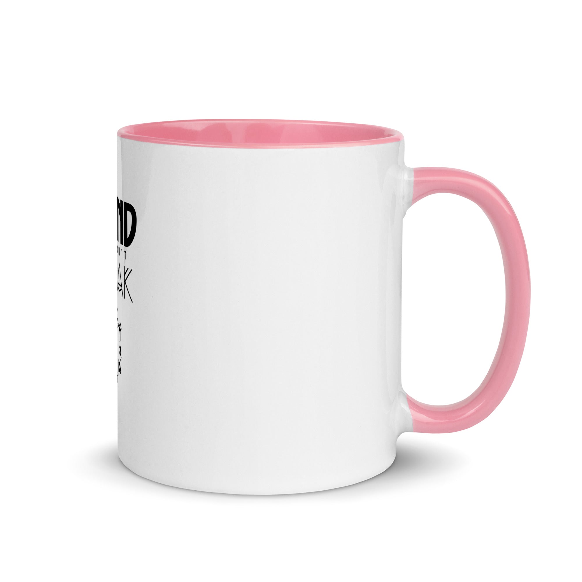 I BEND SO I DON'T BREAK - Mug with Color Inside
