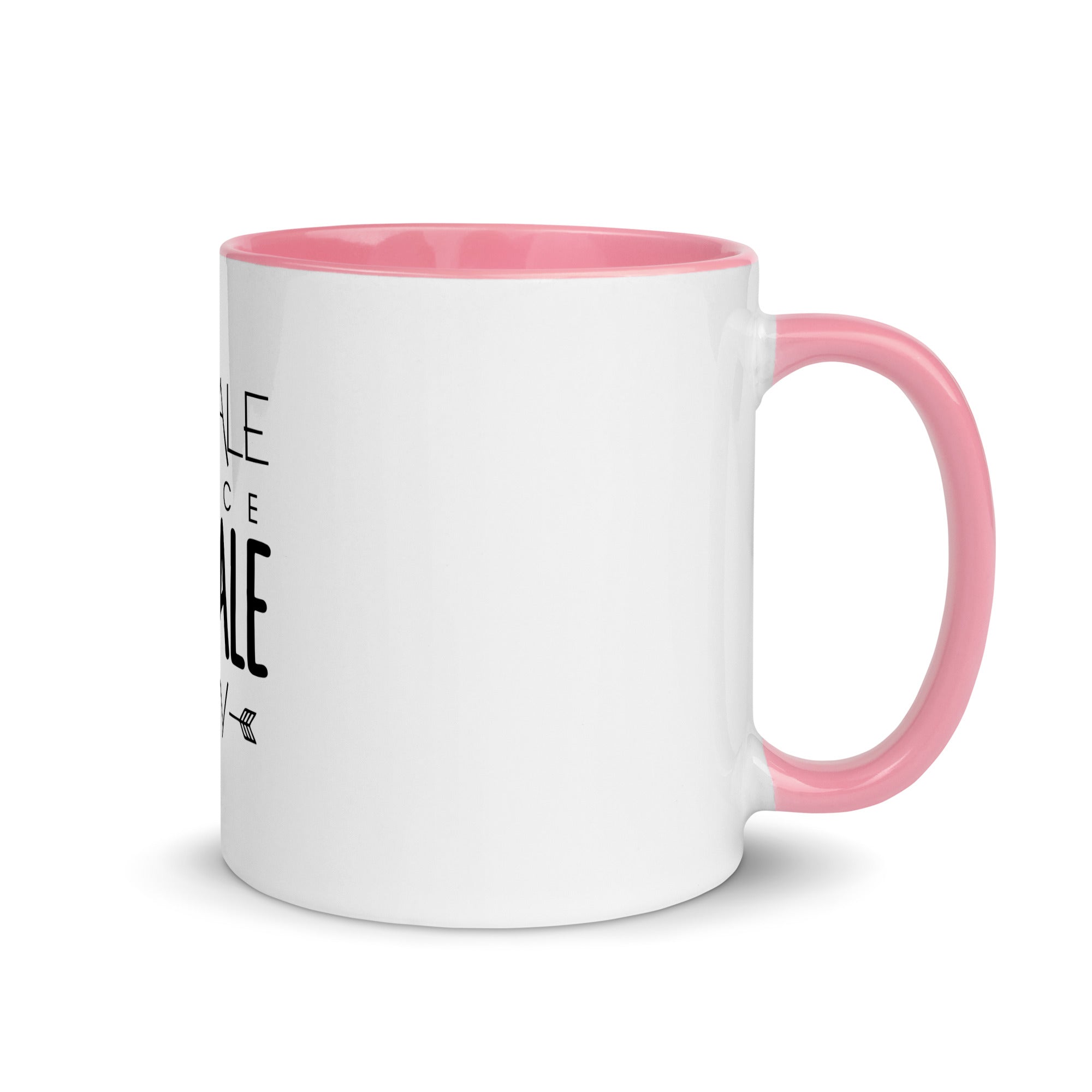 INHALE PEACE EXHALE JOY - Mug with Color Inside