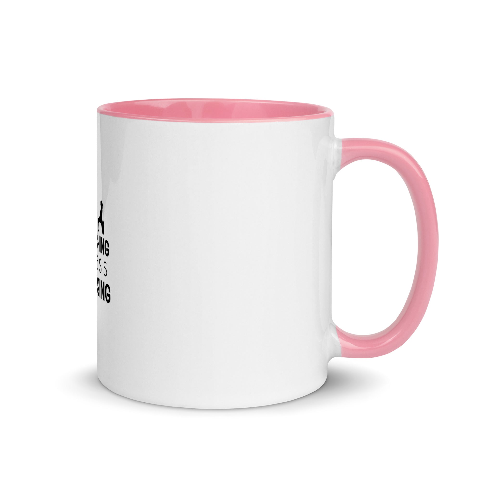 MORE STRETCHING LESS STRESSING - Mug with Color Inside