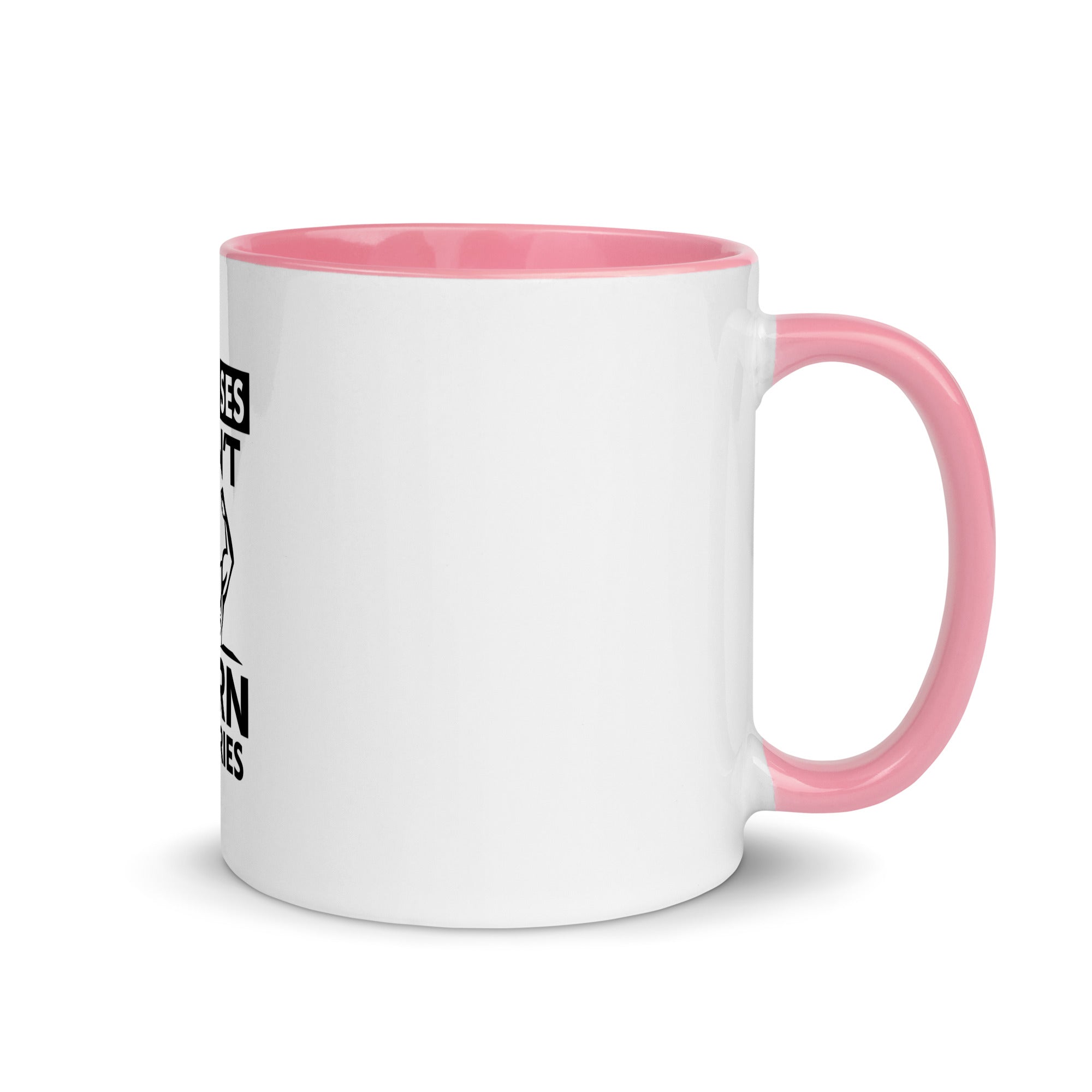 EXCUSES DON'T BURN CALORIES - Mug with Color Inside