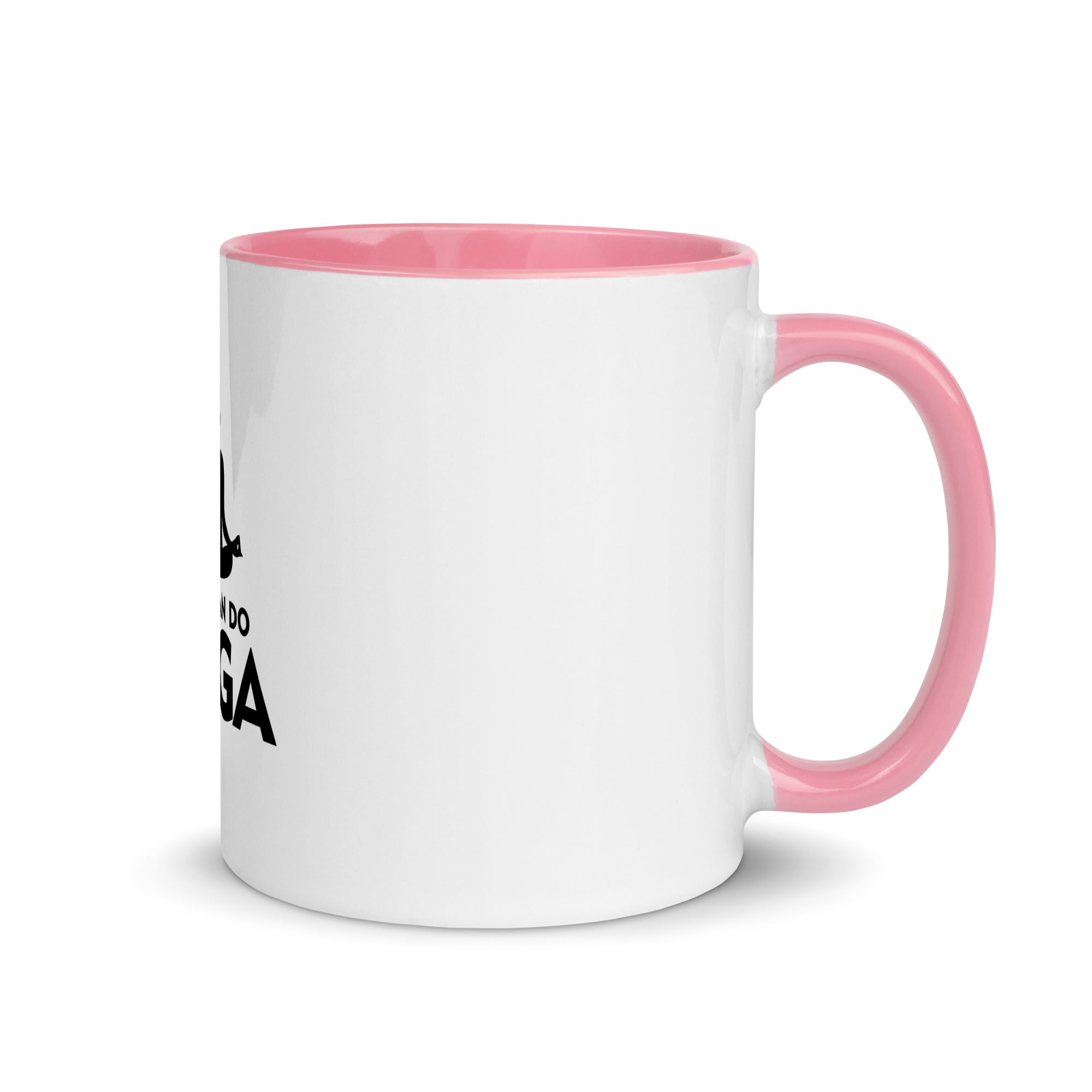 REAL MAN DO YOGA - Mug with Color Inside
