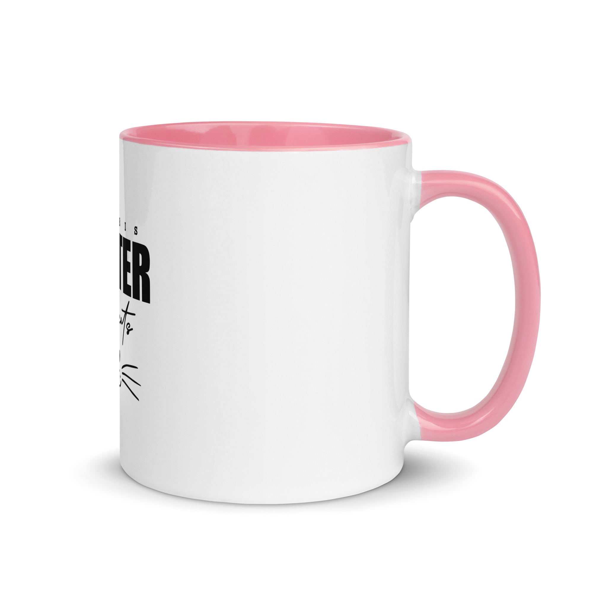 LIFE IS BETTER WITH CATS - Mug with Color Inside