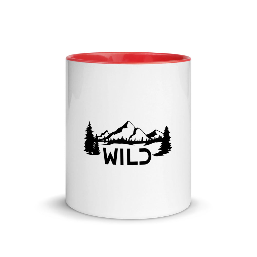 WILD- Mug with Color Inside