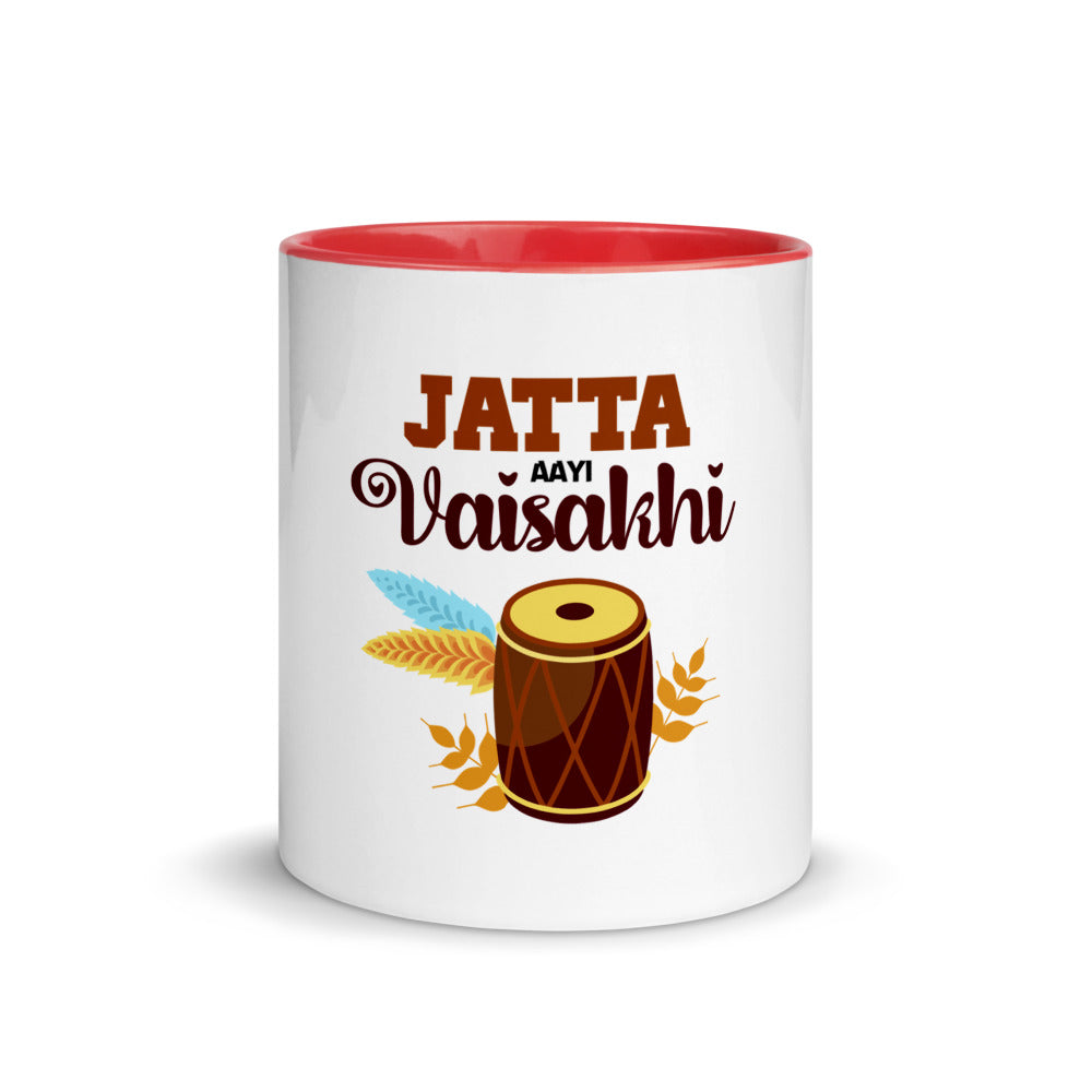 JATTA AAYI VAISAKHI - Mug with Color Inside