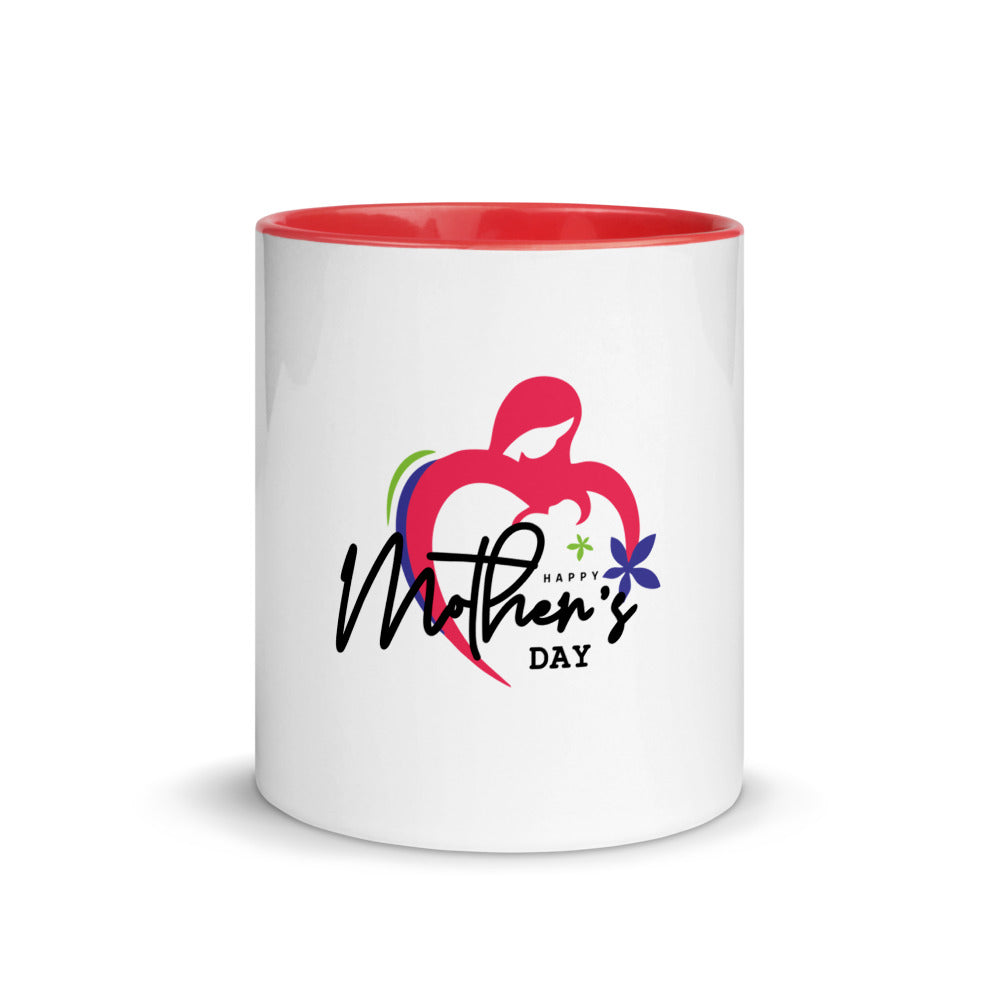 HAPPY MOTHER'S DAY - Mug with Color Inside