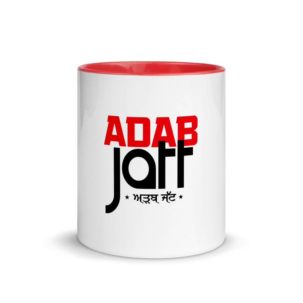 ADAB JATT - Mug with Color Inside