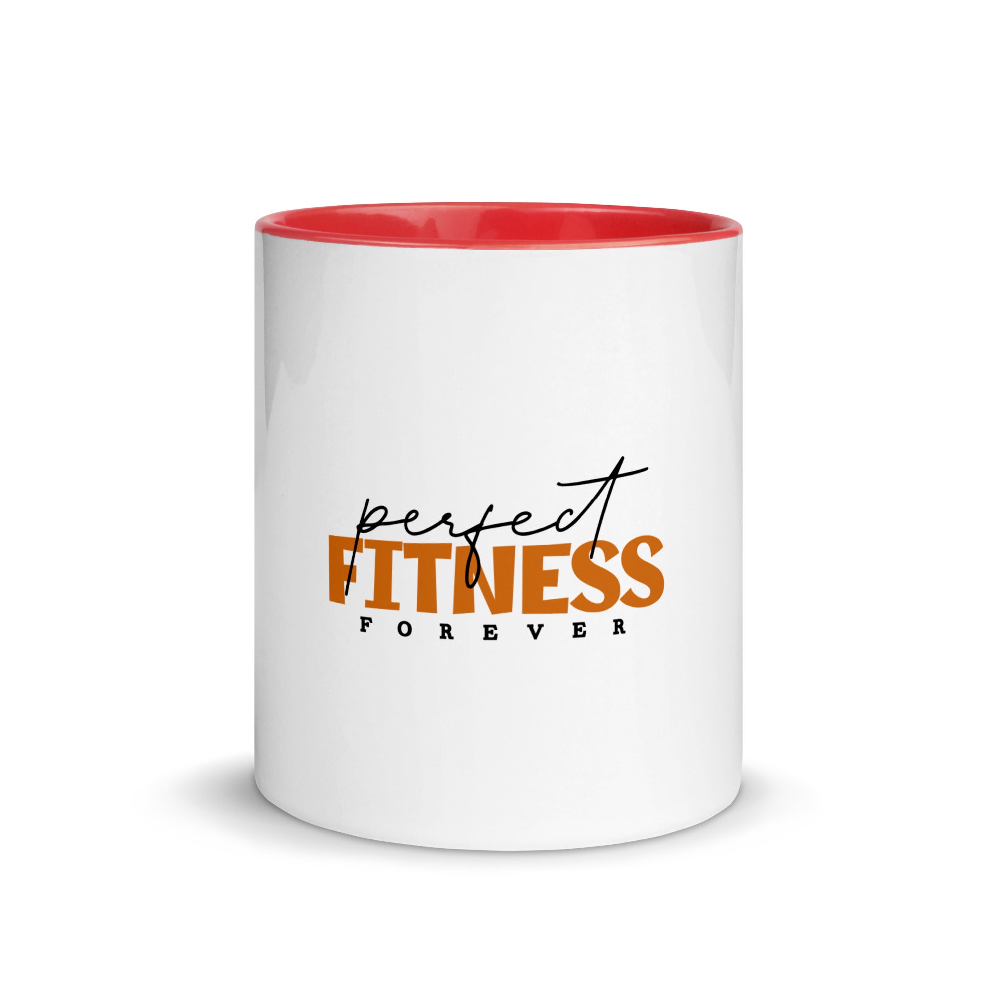 PERFECT FITNESS FOREVER - Mug with Color Inside