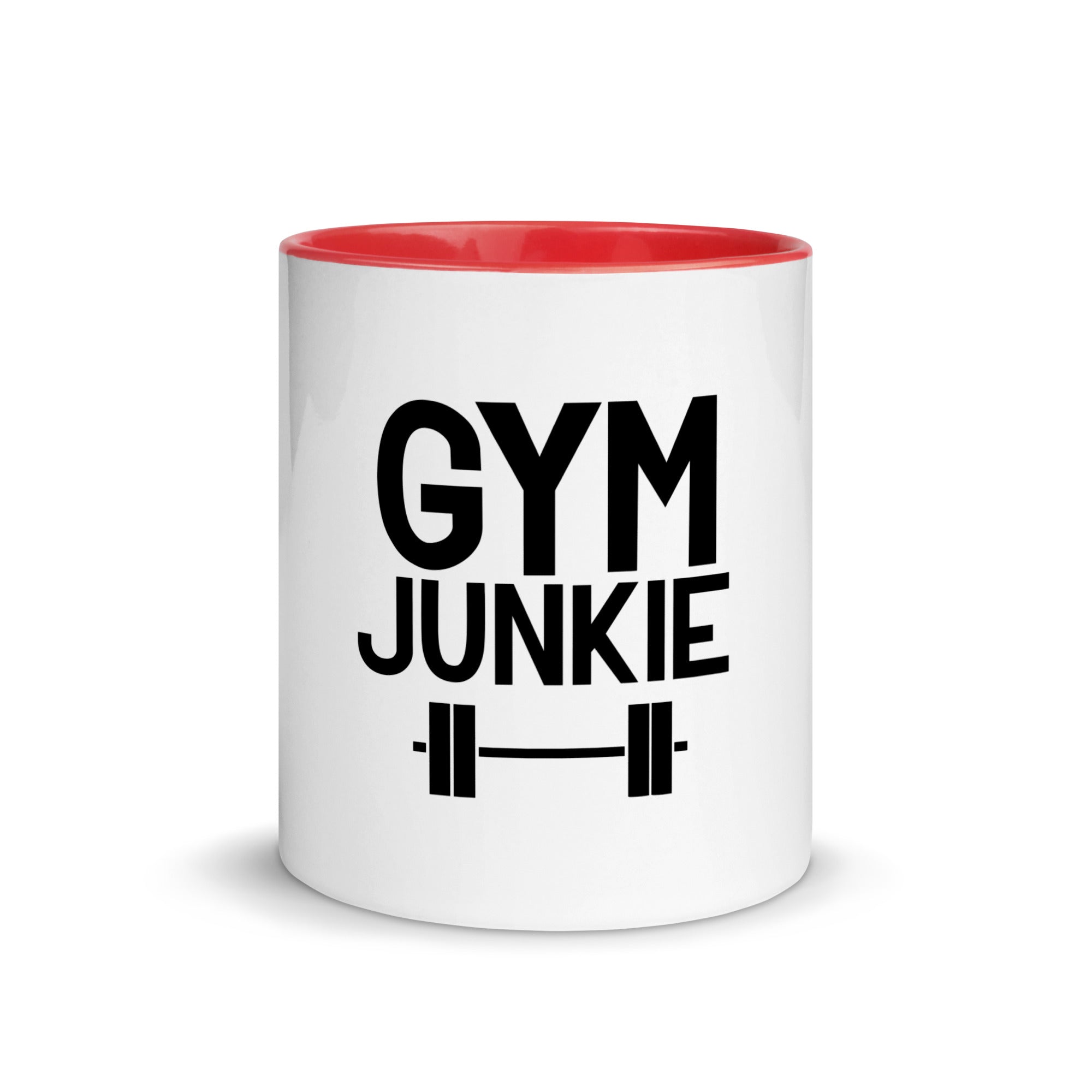GYM JUNKIE - Mug with Color Inside