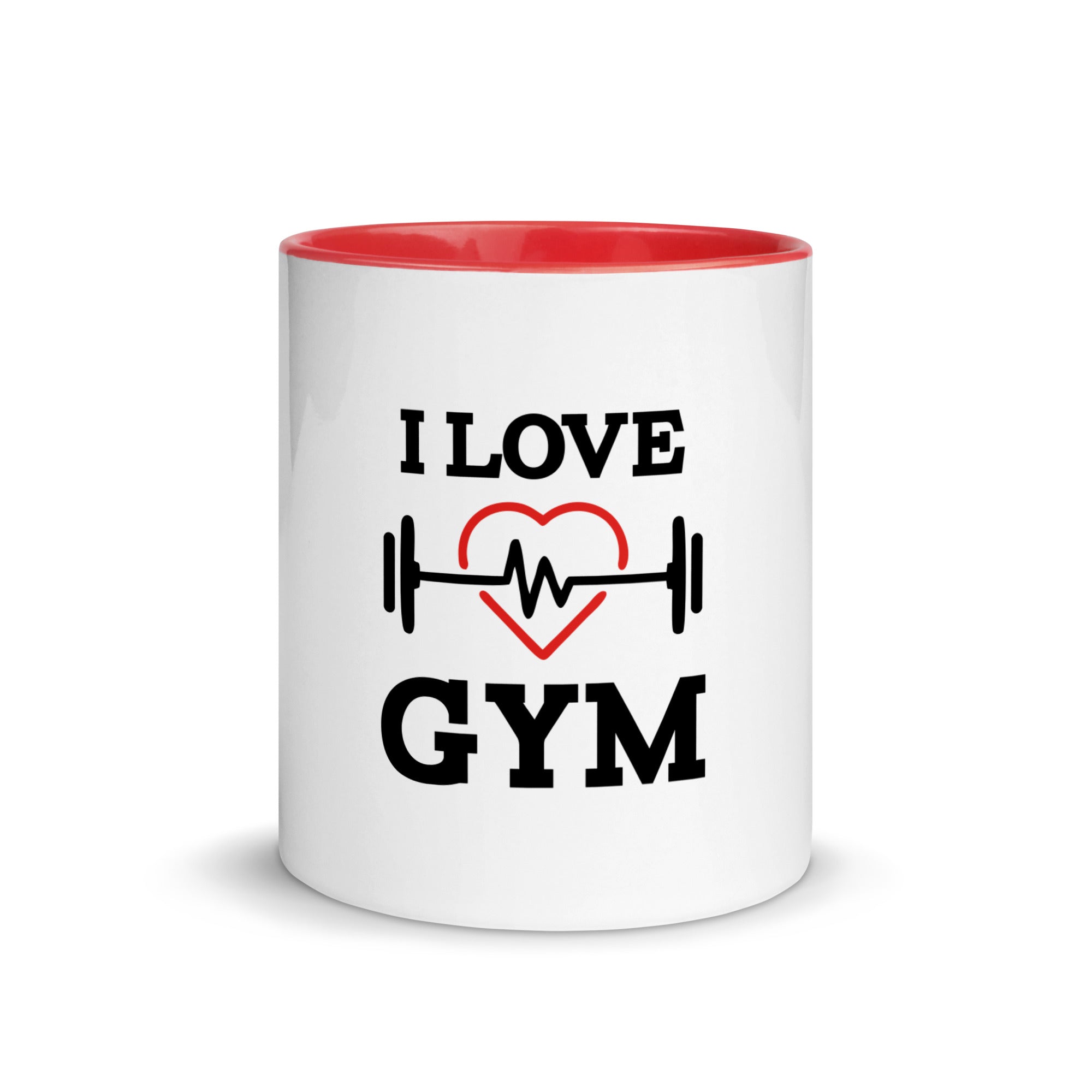 I LOVE GYM - Mug with Color Inside