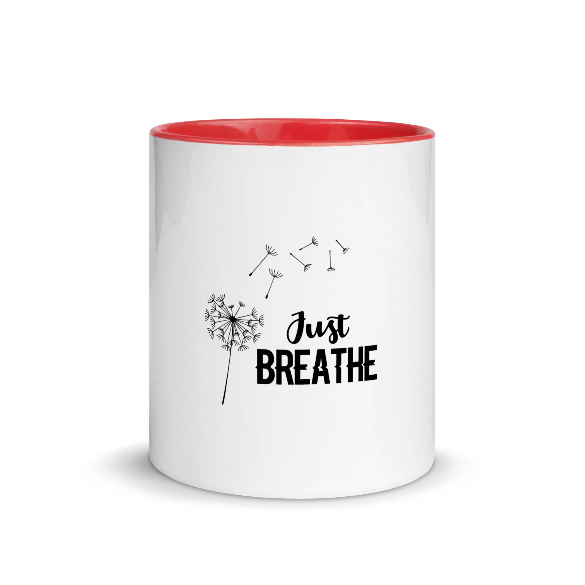 JUST BREATHE - Mug with Color Inside