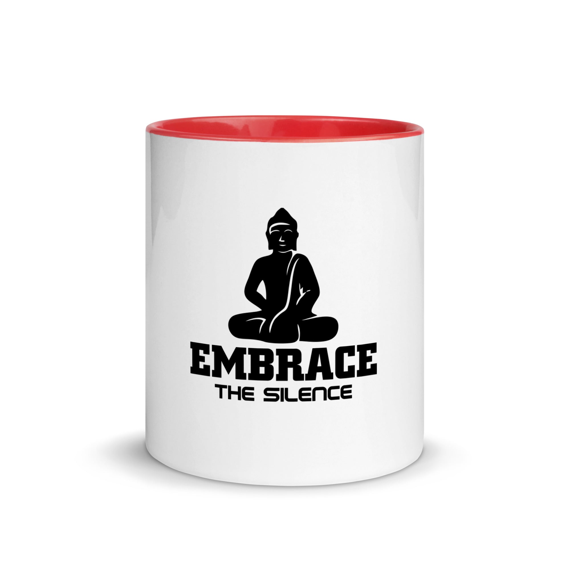 EMBRACE THE SILENCE - Mug with Color Inside