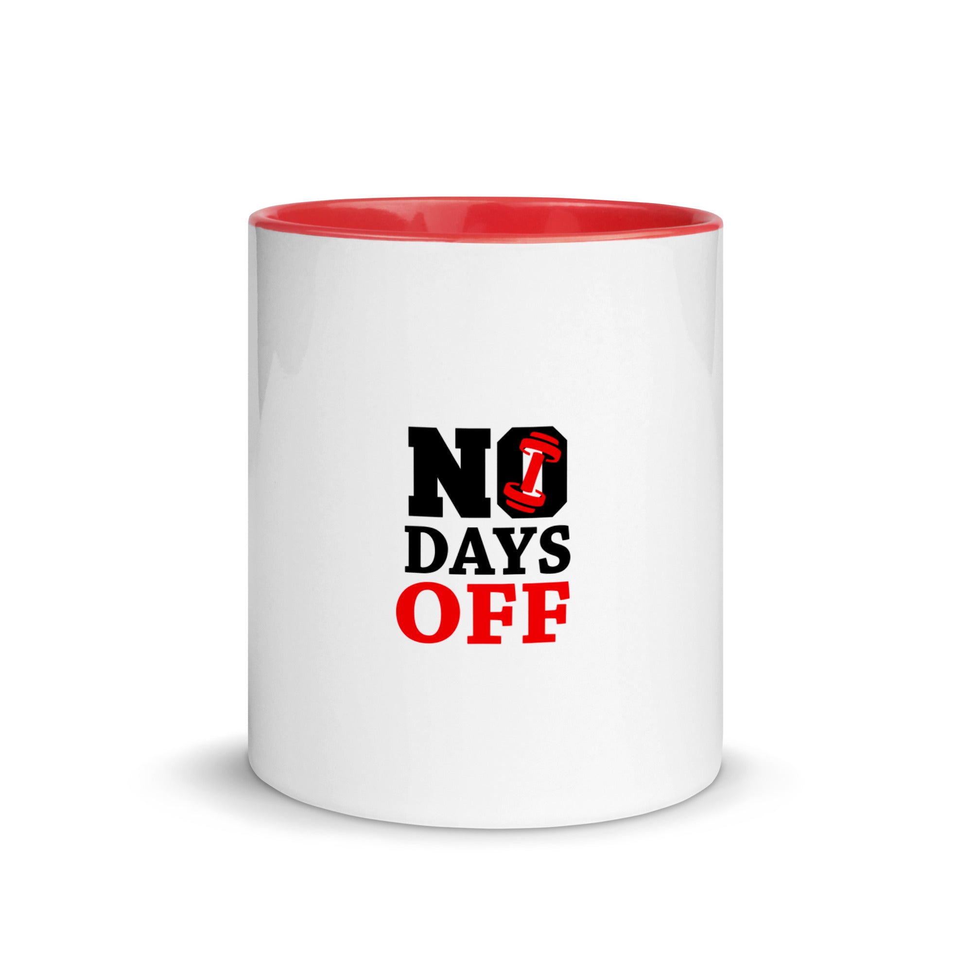 NO DAYS OFF - Mug with Color Inside