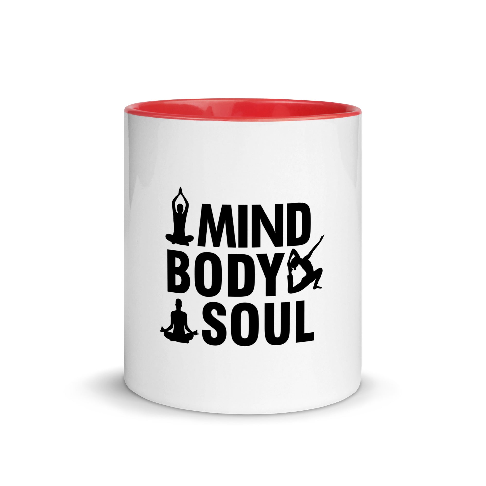 MIND BODY SOUL - Mug with Color Inside