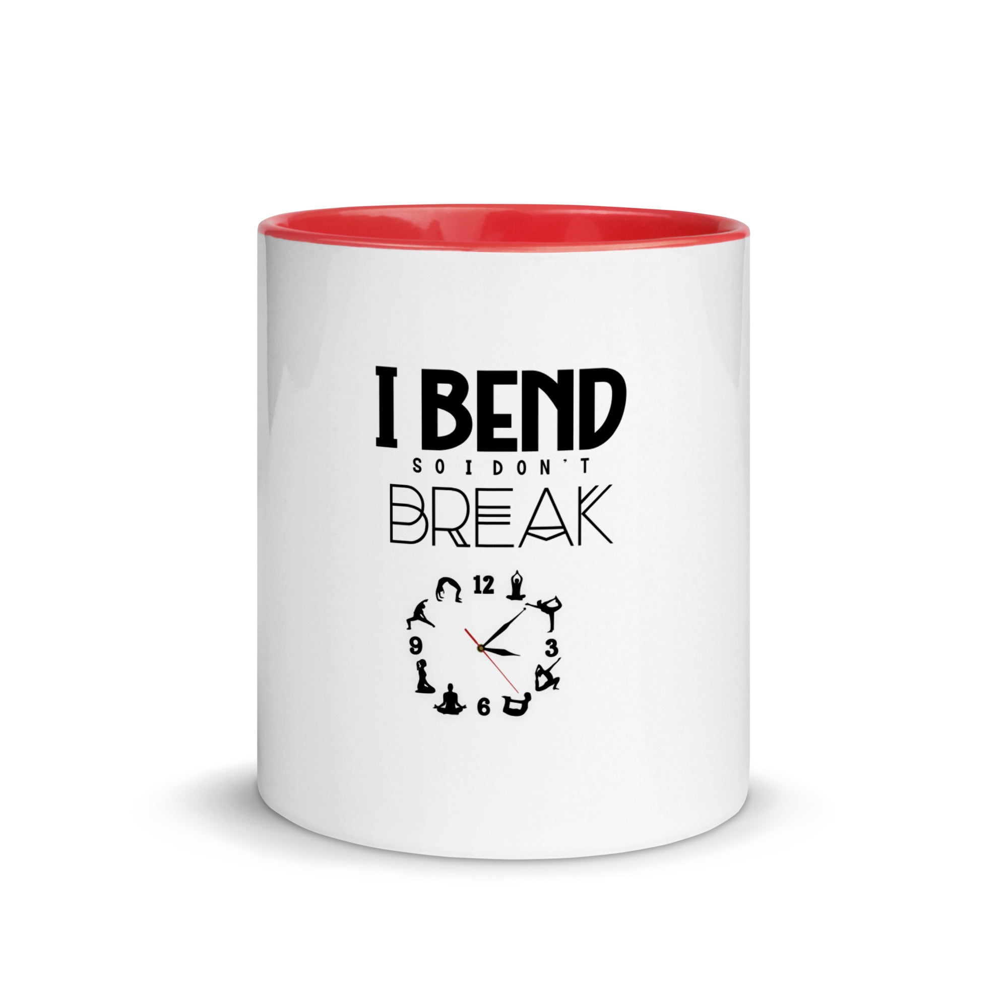 I BEND SO I DON'T BREAK - Mug with Color Inside