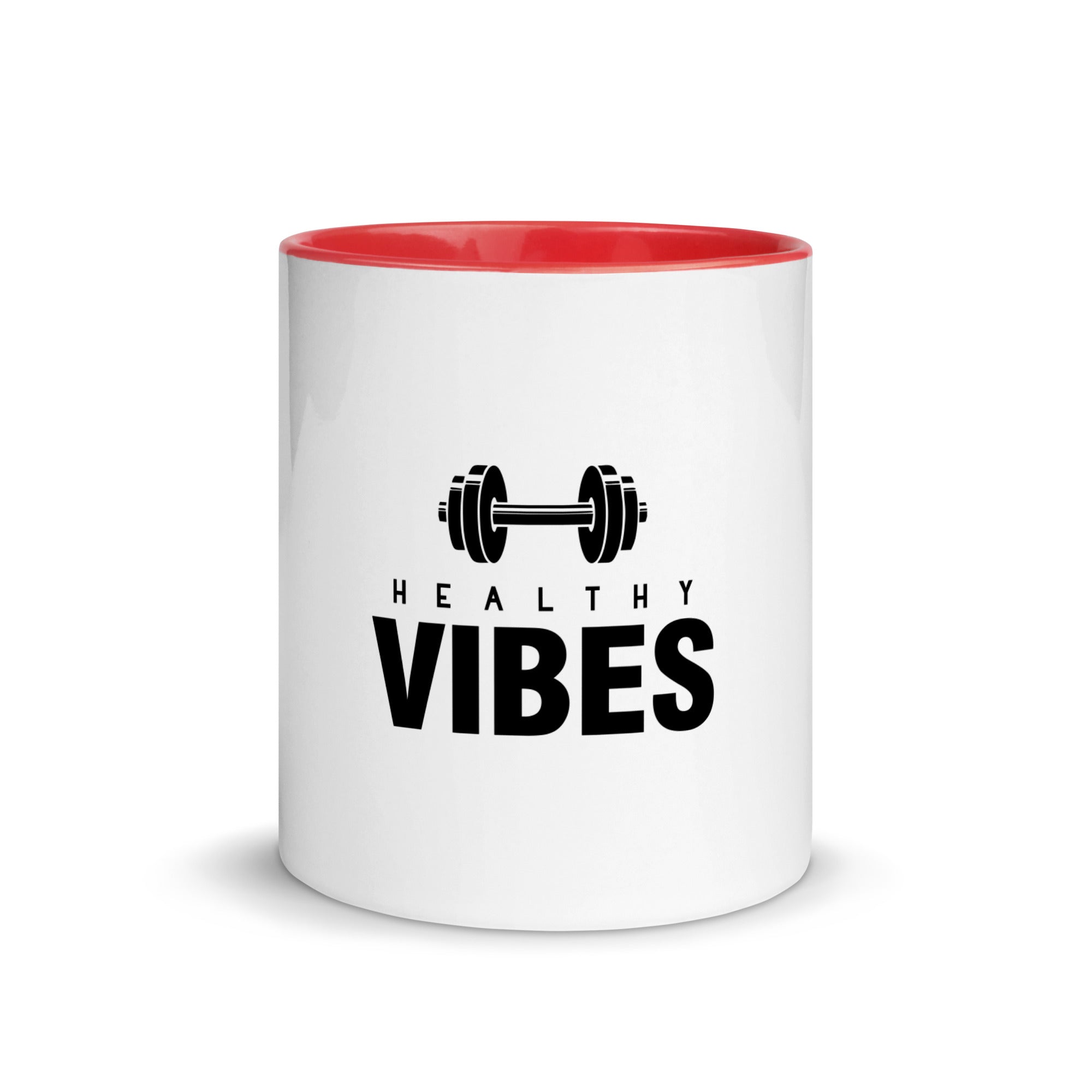 HEALTHY VIBES - Mug with Color Inside