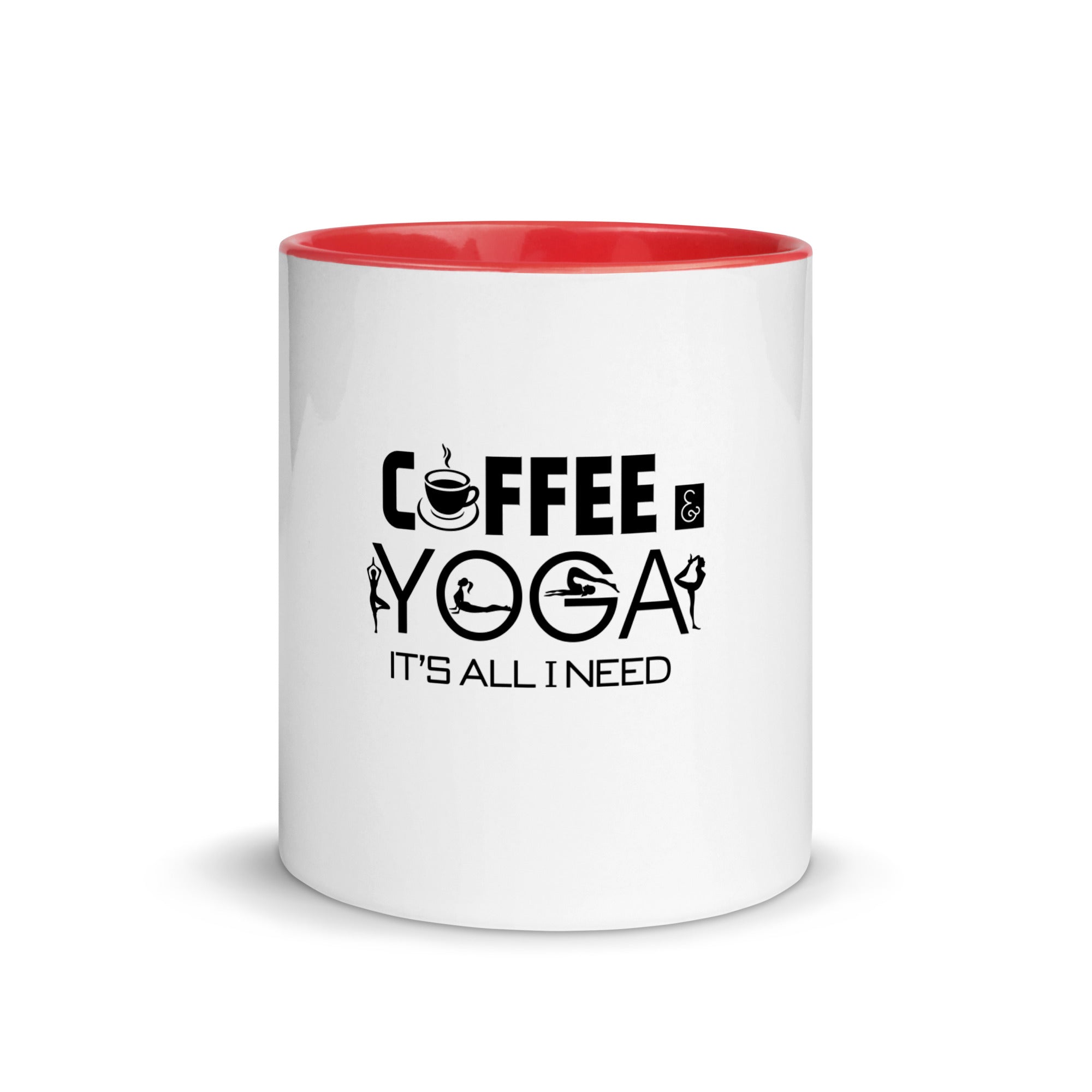 COFFEE YOGA IT'S ALL I NEED - Mug with Color Inside