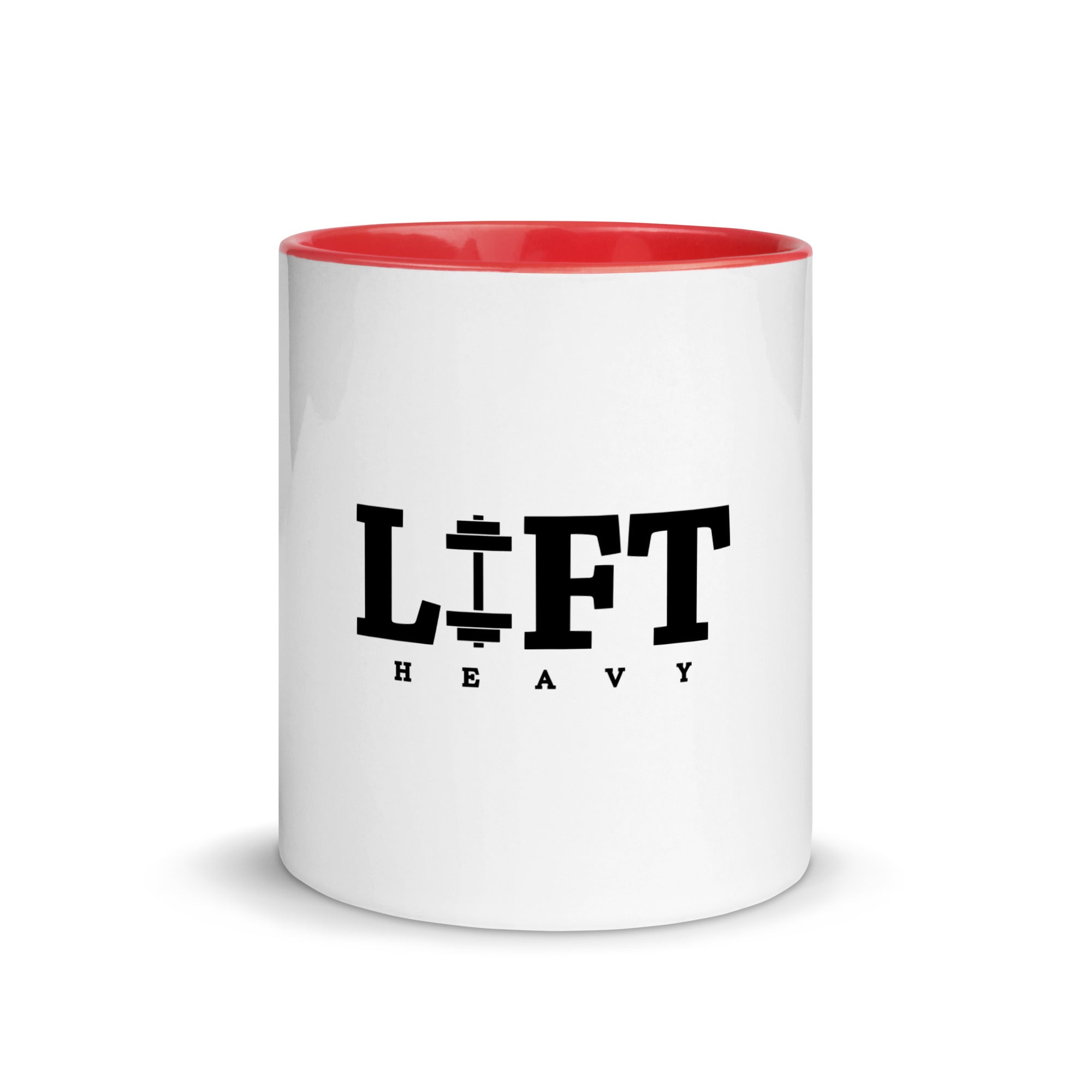 LIFT HEAVY - Mug with Color Inside