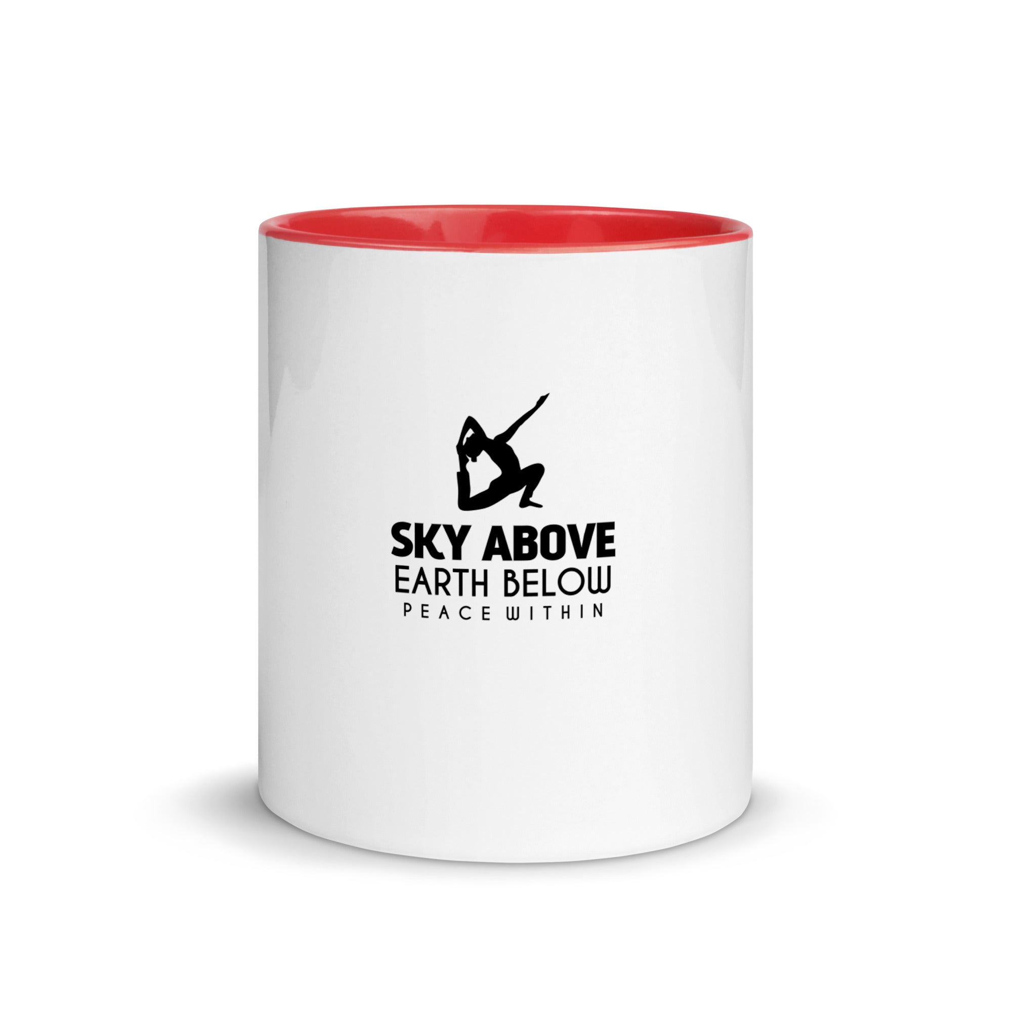 SKY ABOVE EARTH BELOW - Mug with Color Inside
