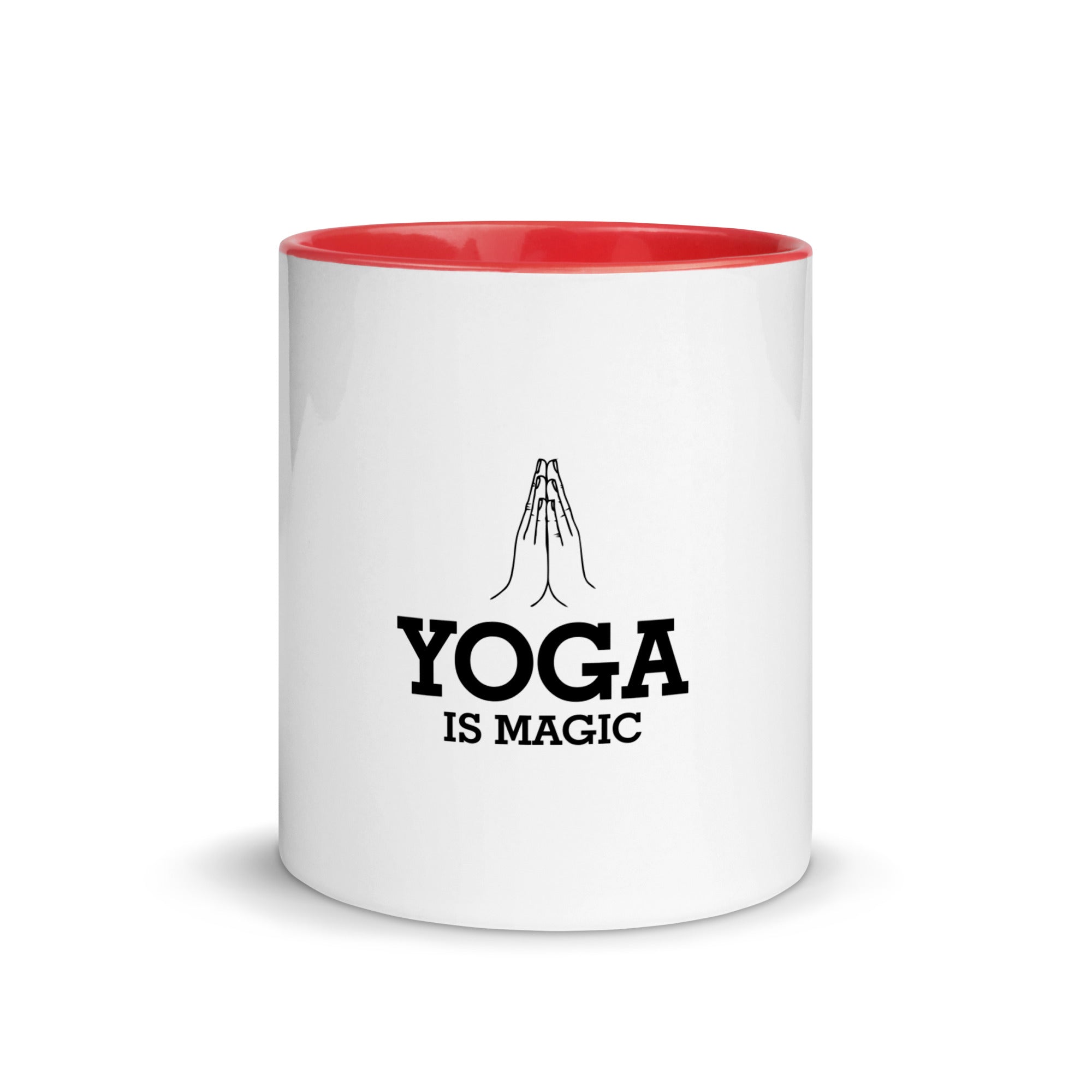 YOGA IS MAGIC - Mug with Color Inside