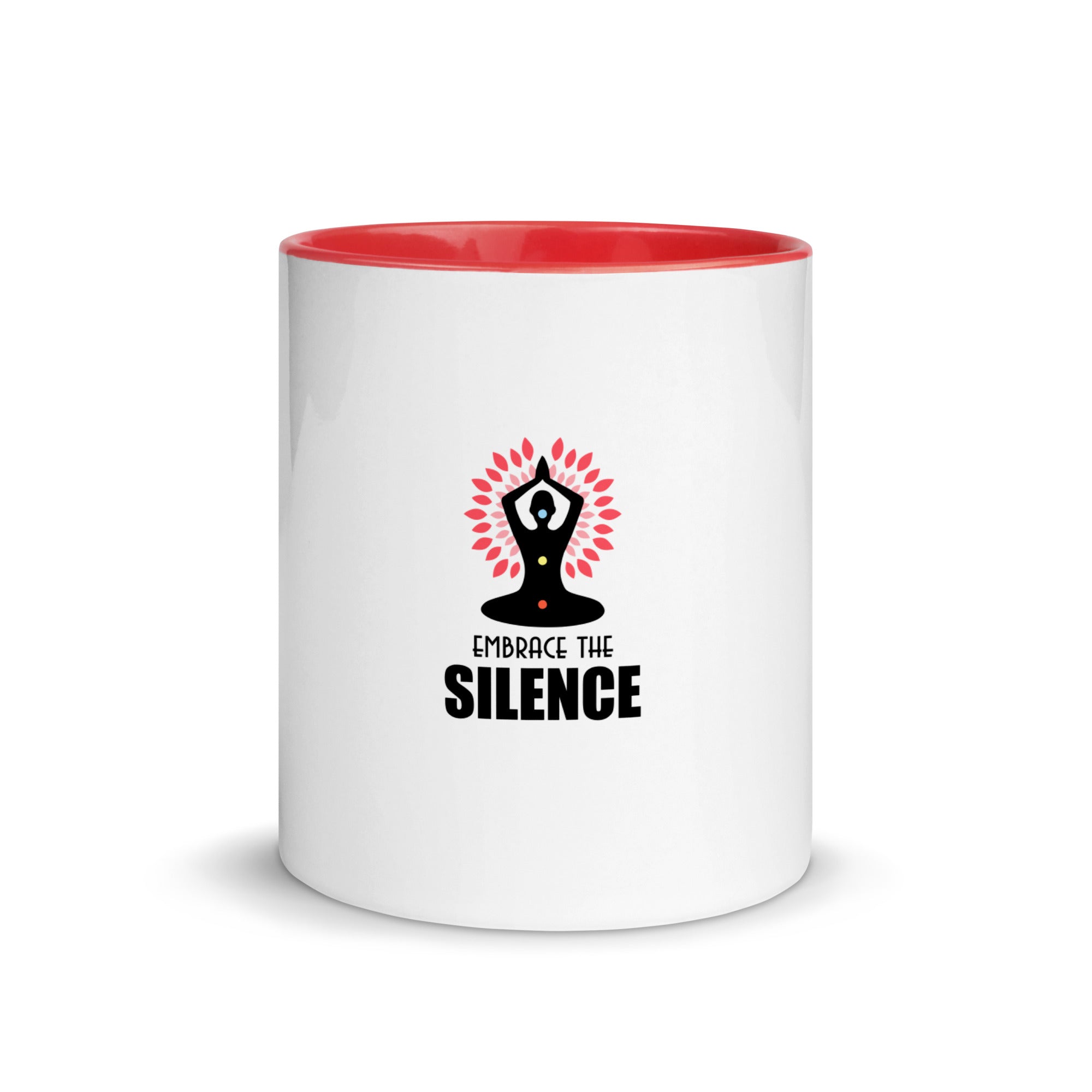 EMBRACE THE SILENCE - Mug with Color Inside