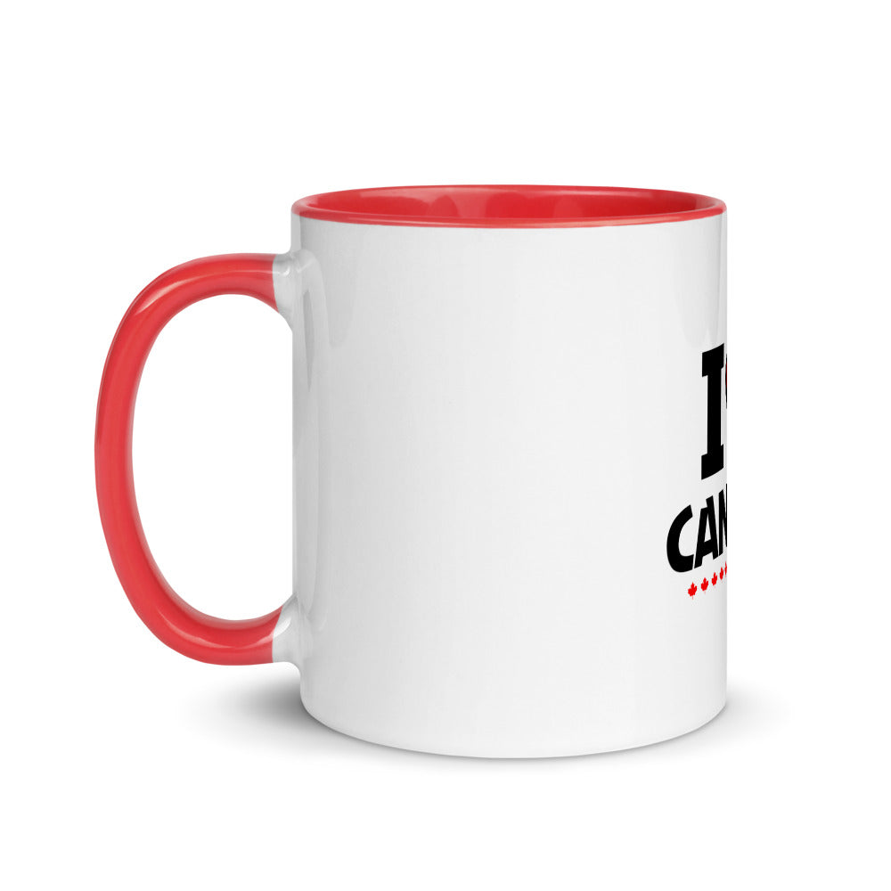 I LOVE CANADA - Mug with Color Inside