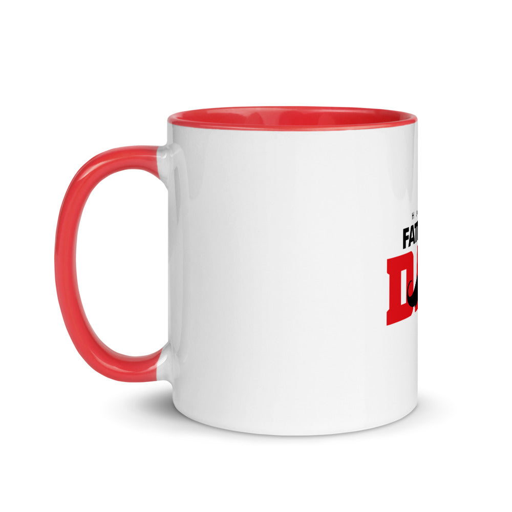 HAPPY FATHER'S DAY - Mug with Color Inside