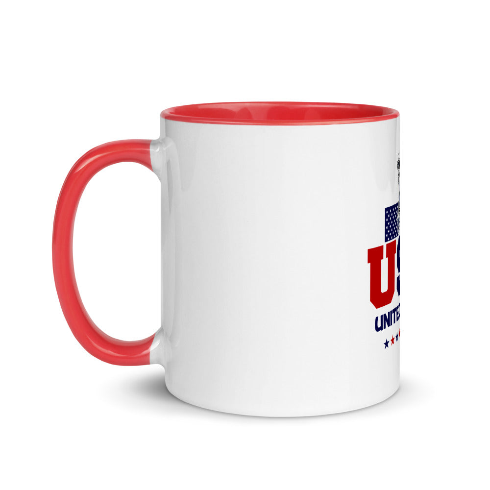 UNITED STATES OF AMERICA - Mug with Color Inside