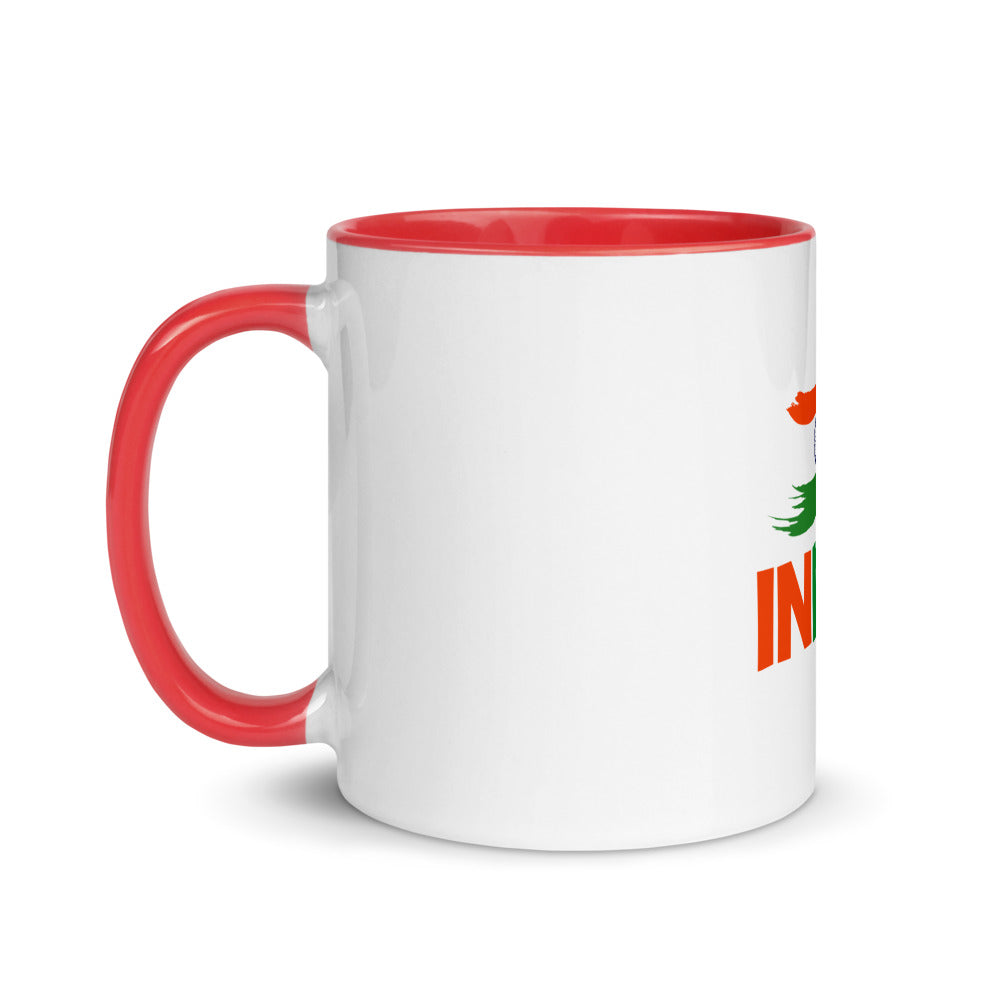 INDIA - Mug with Color Inside
