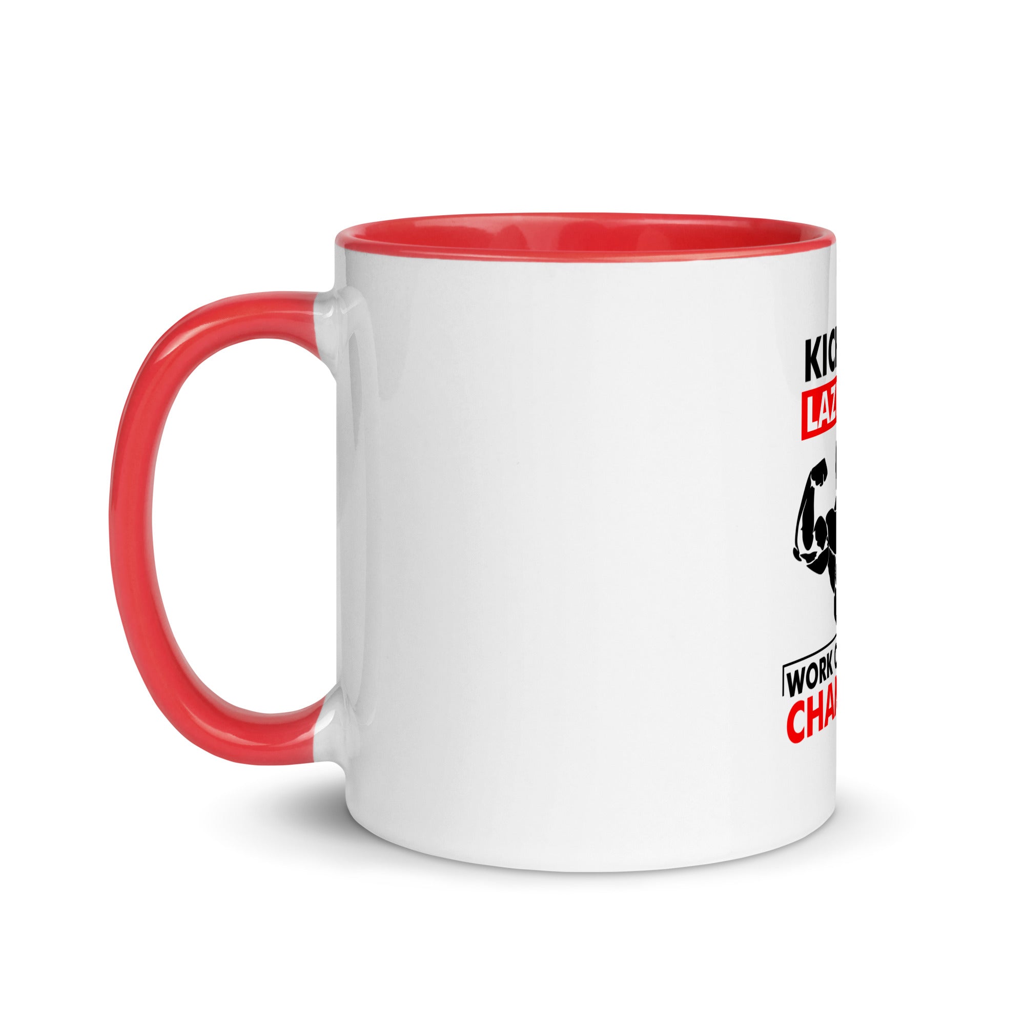 KICK OFF LAZINESS - Mug with Color Inside