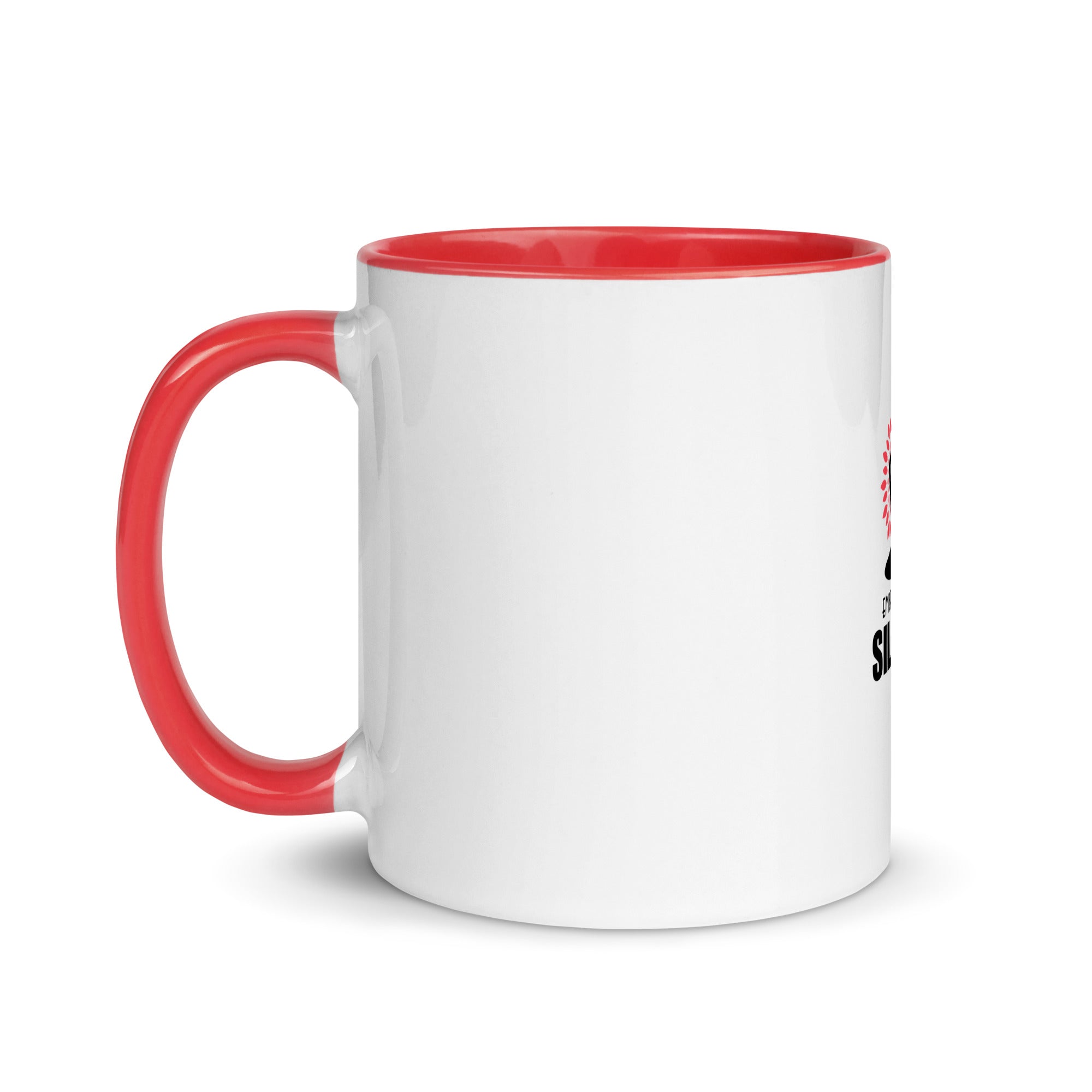 EMBRACE THE SILENCE - Mug with Color Inside