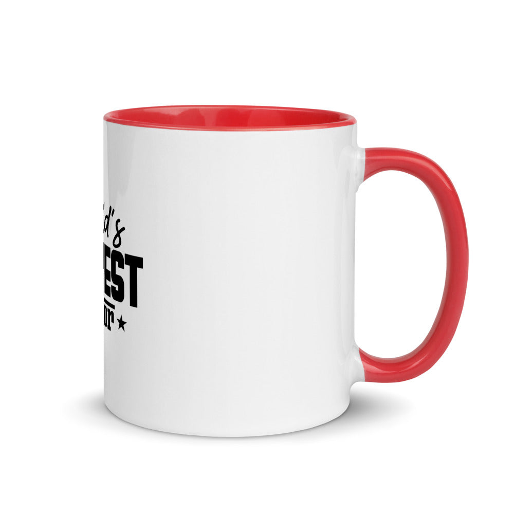 World's okayest actor- Mug with Color Inside