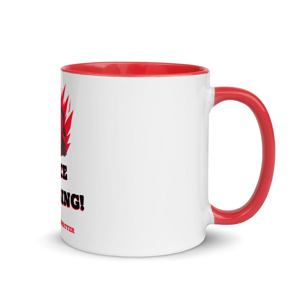 BLACK LIVES MATTER - Mug with Color Inside