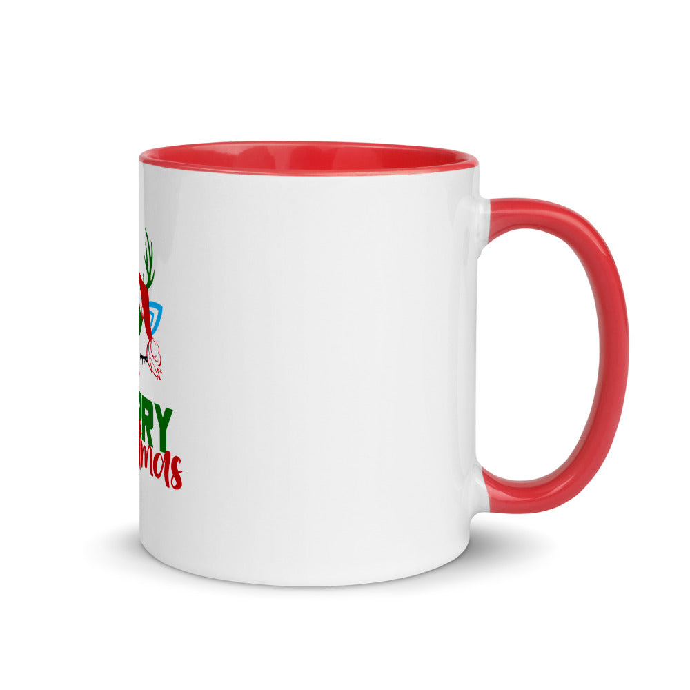 MERRY CHRISTMAS - Mug with Color Inside