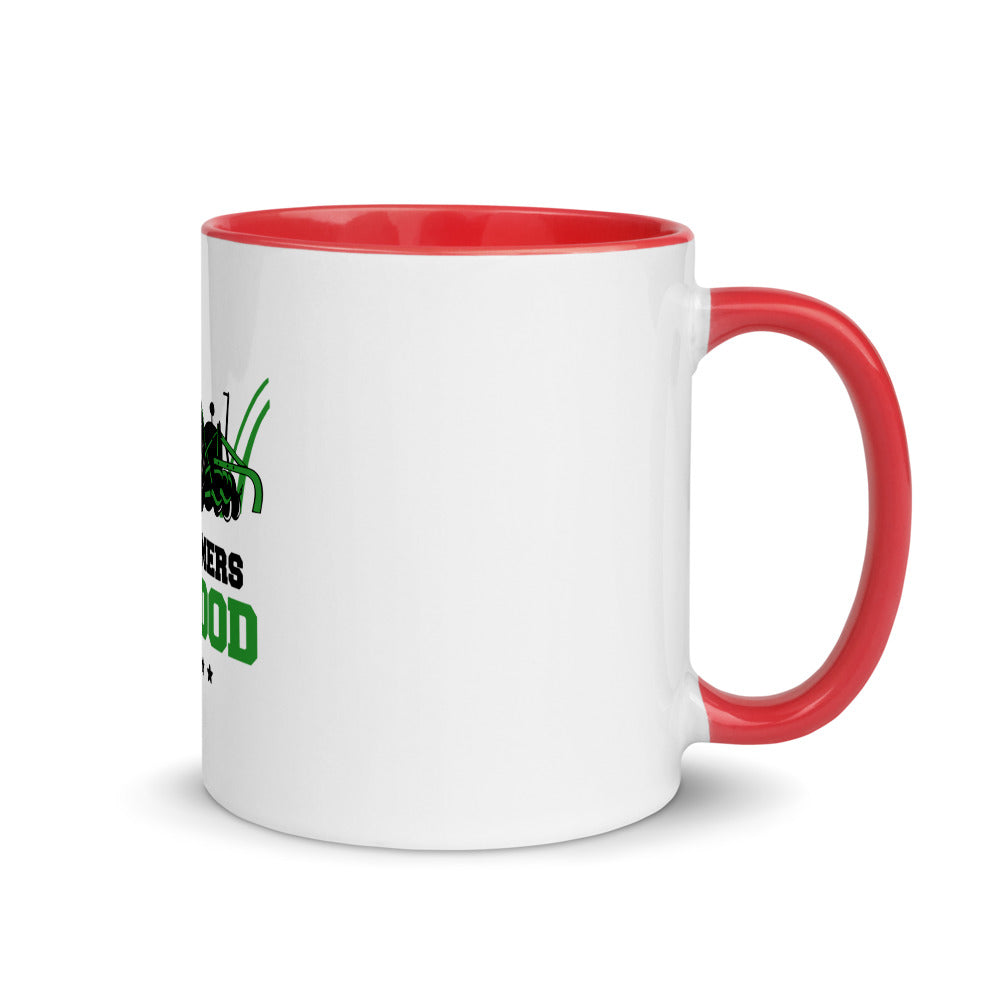 NO FARMERS NO FOOD - Mug with Color Inside