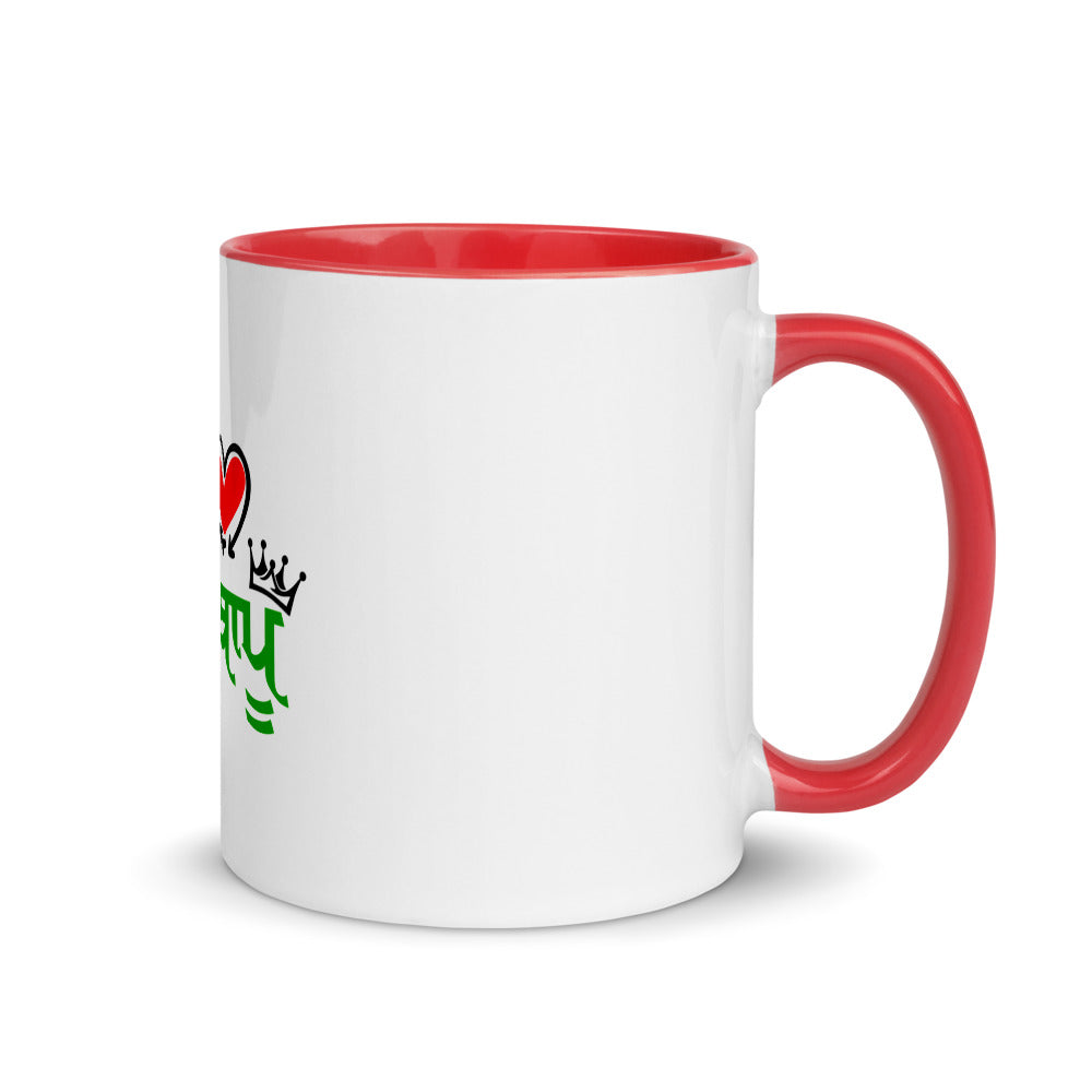 I LOVE BEBE BAPU - Mug with Color Inside