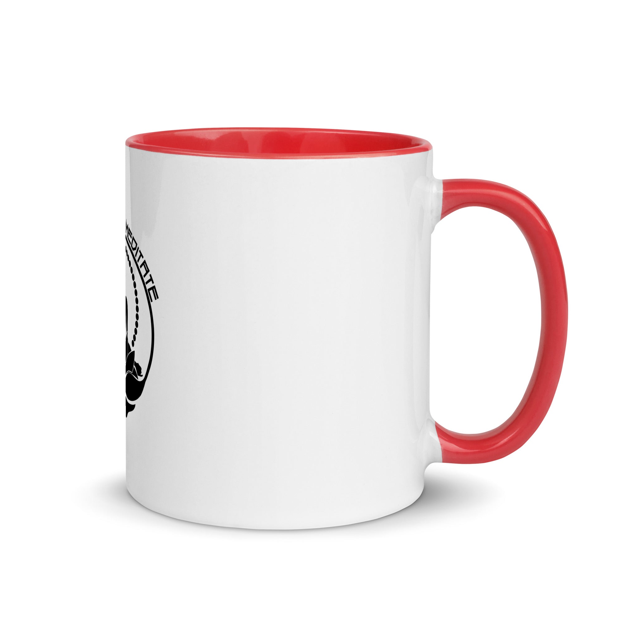 DON'T HATE MEDITATE - Mug with Color Inside