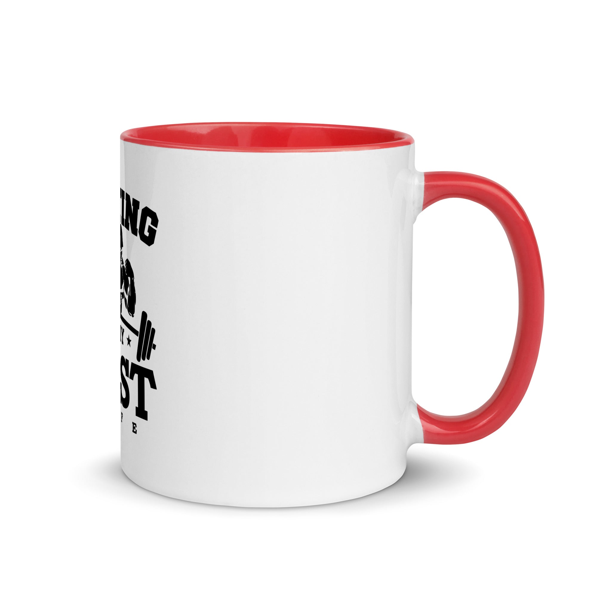 LIFTING IS MY BEST LIFE - Mug with Color Inside