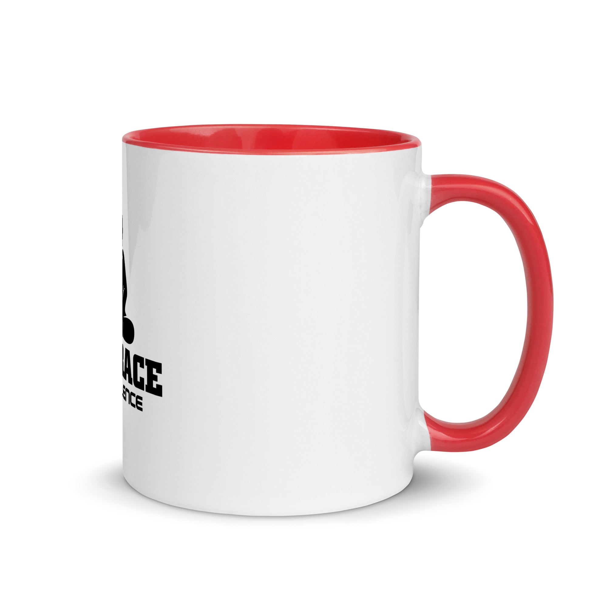 EMBRACE THE SILENCE - Mug with Color Inside