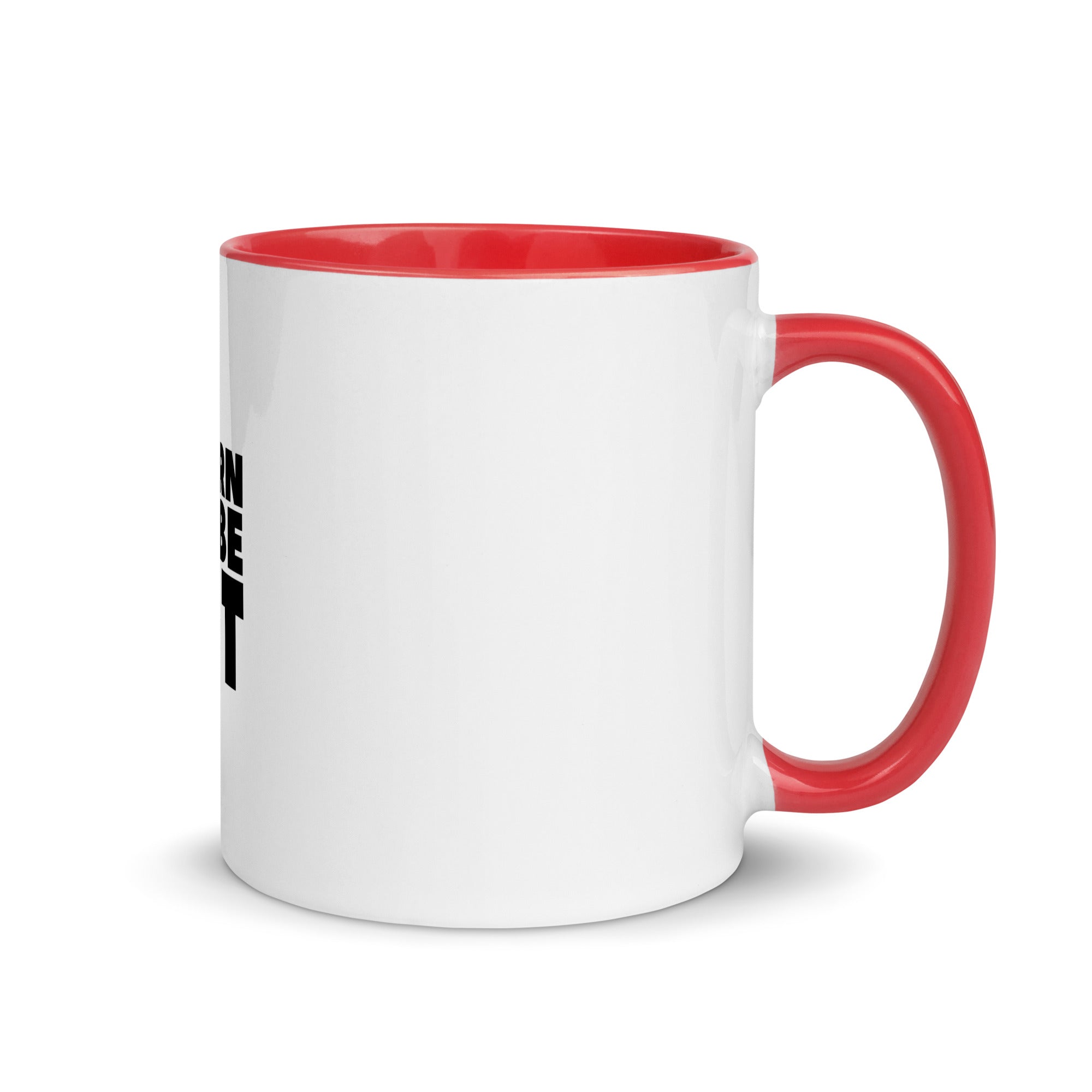 BORN TO BE FIT- Mug with Color Inside
