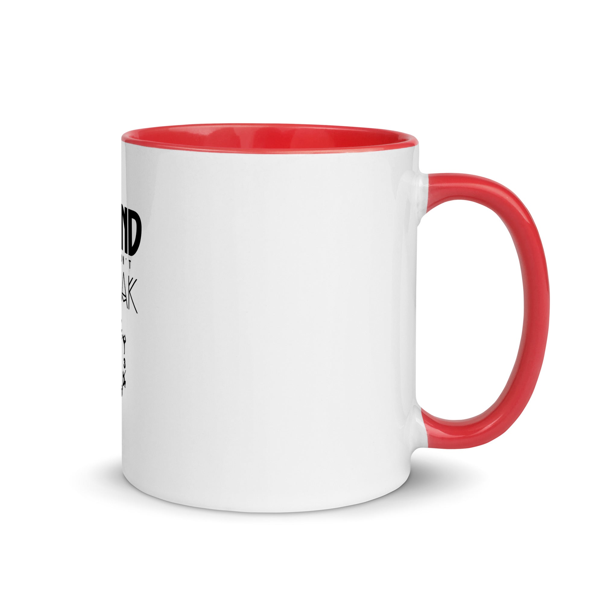 I BEND SO I DON'T BREAK - Mug with Color Inside