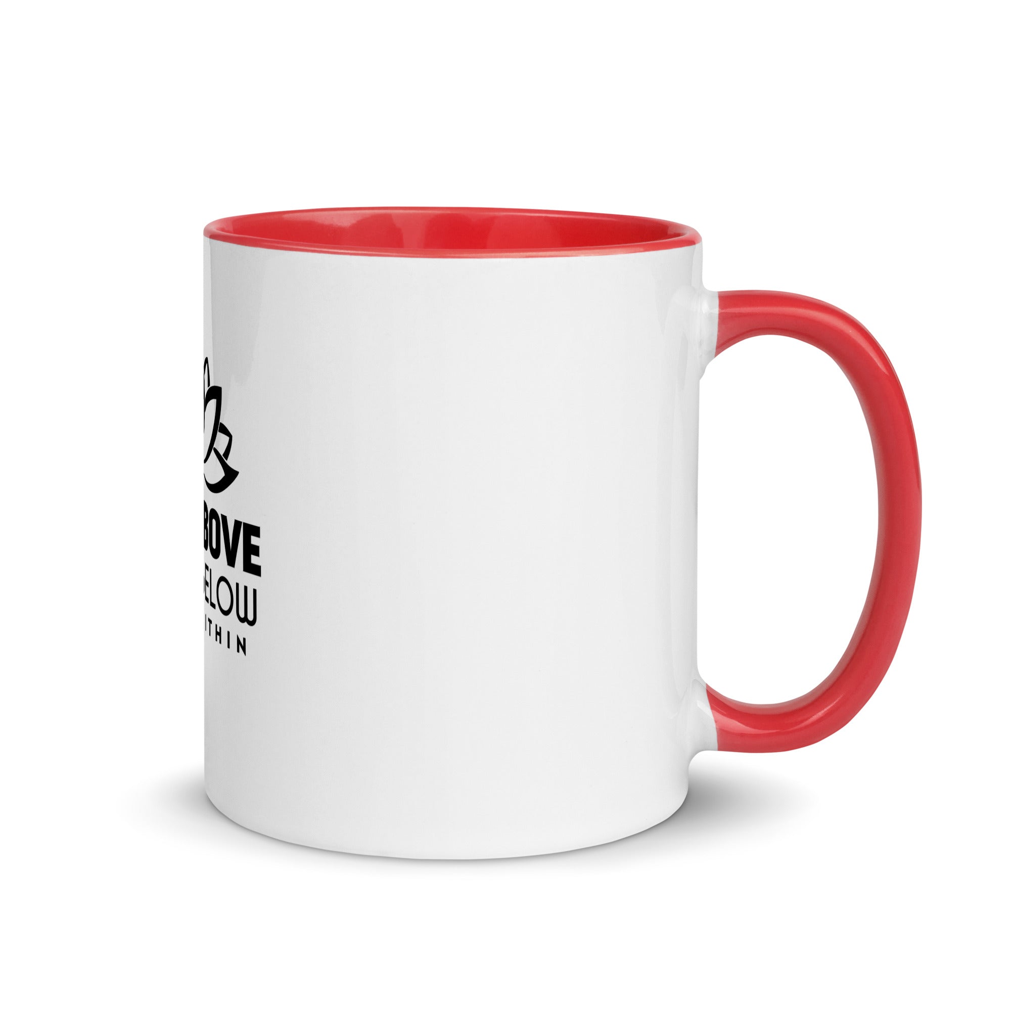 SKY ABOVE EARTH BELOW - Mug with Color Inside
