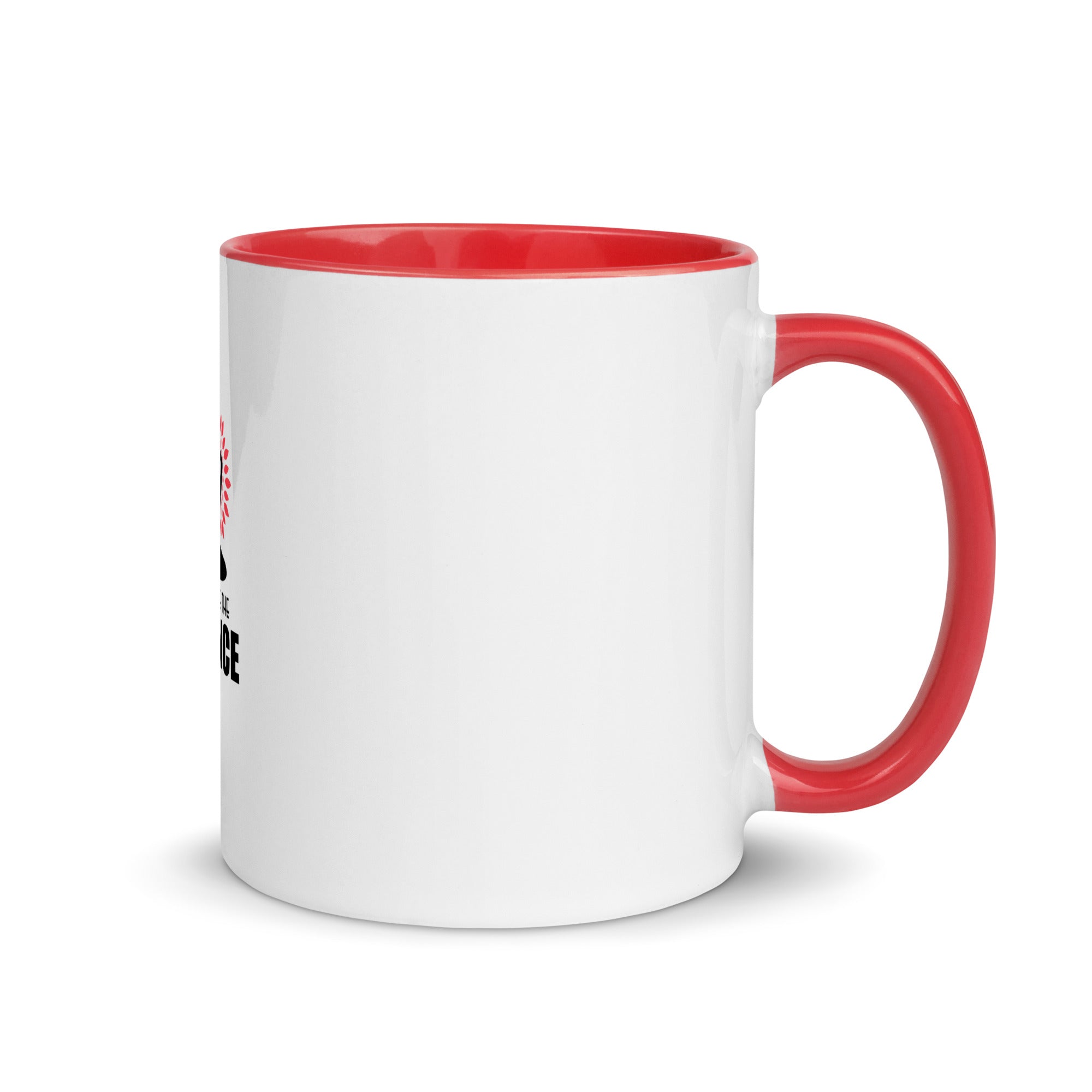 EMBRACE THE SILENCE - Mug with Color Inside