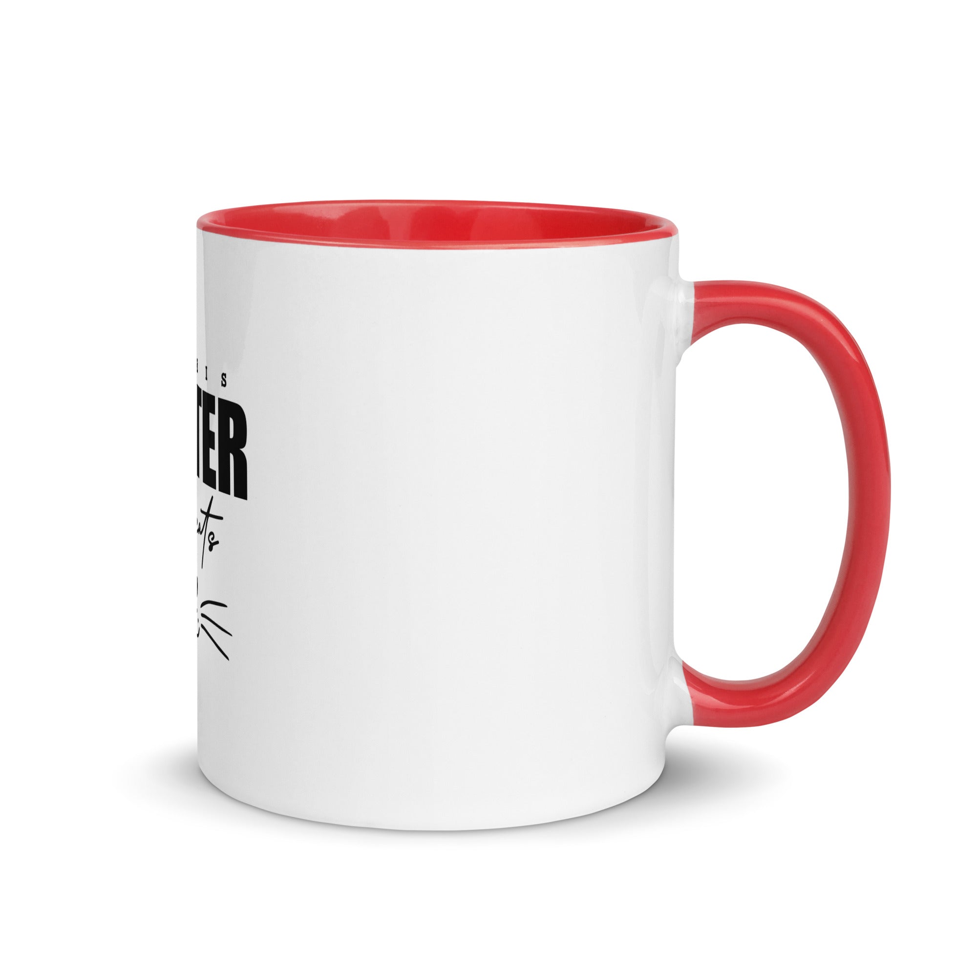 LIFE IS BETTER WITH CATS - Mug with Color Inside