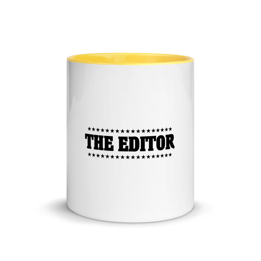 The Editor- Mug with Color Inside