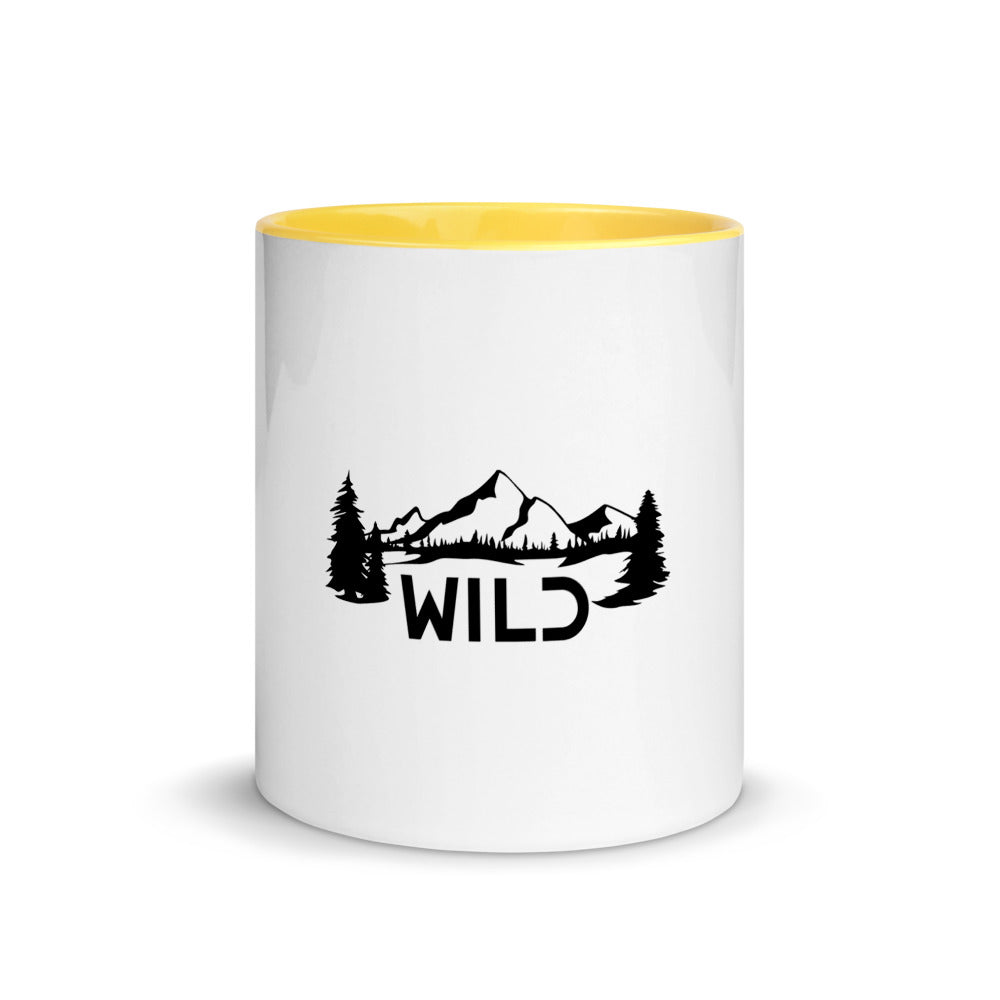 WILD- Mug with Color Inside