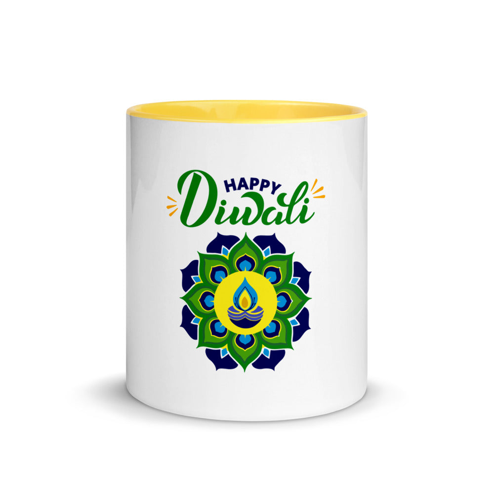 HAPPY DIWALI - Mug with Color Inside