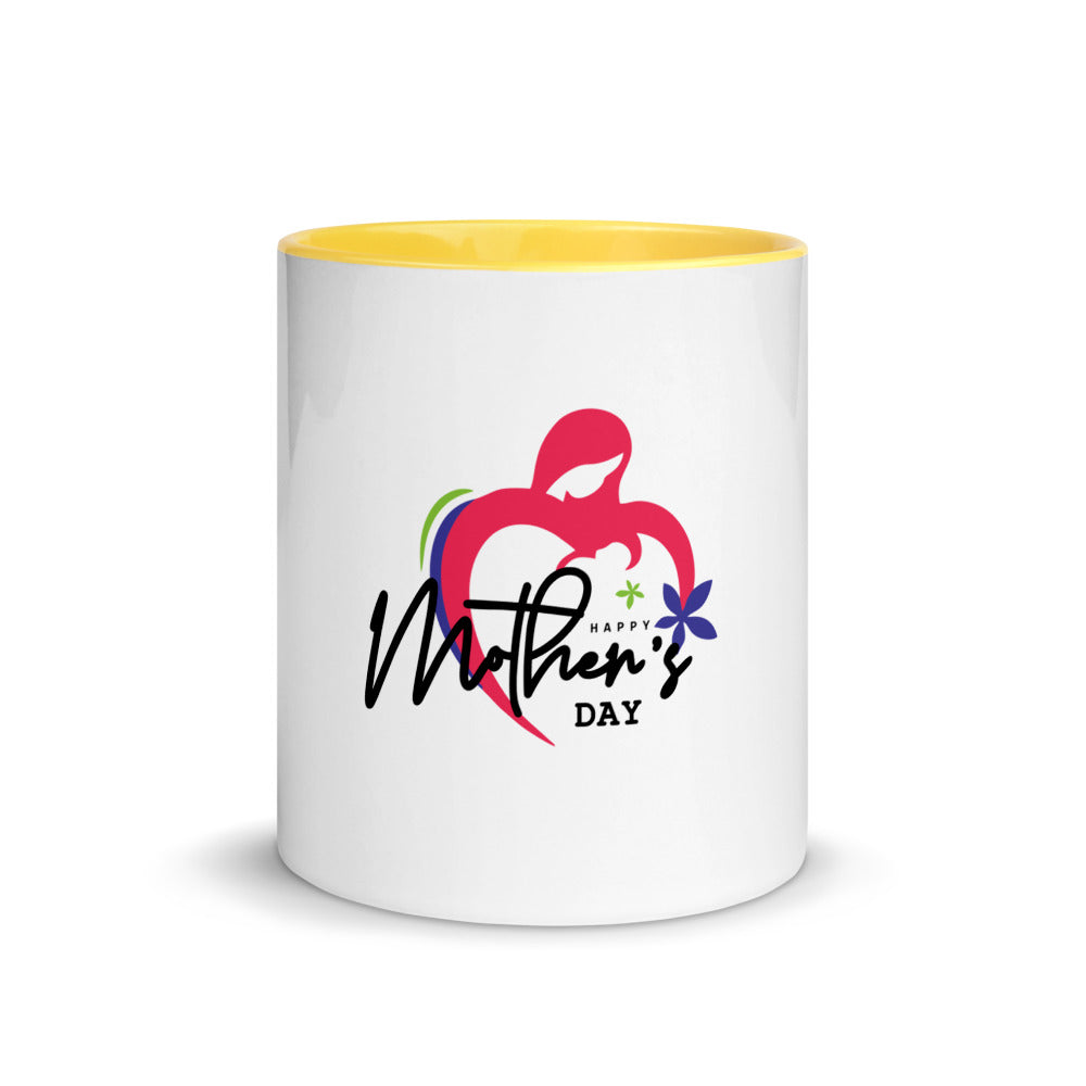 HAPPY MOTHER'S DAY - Mug with Color Inside